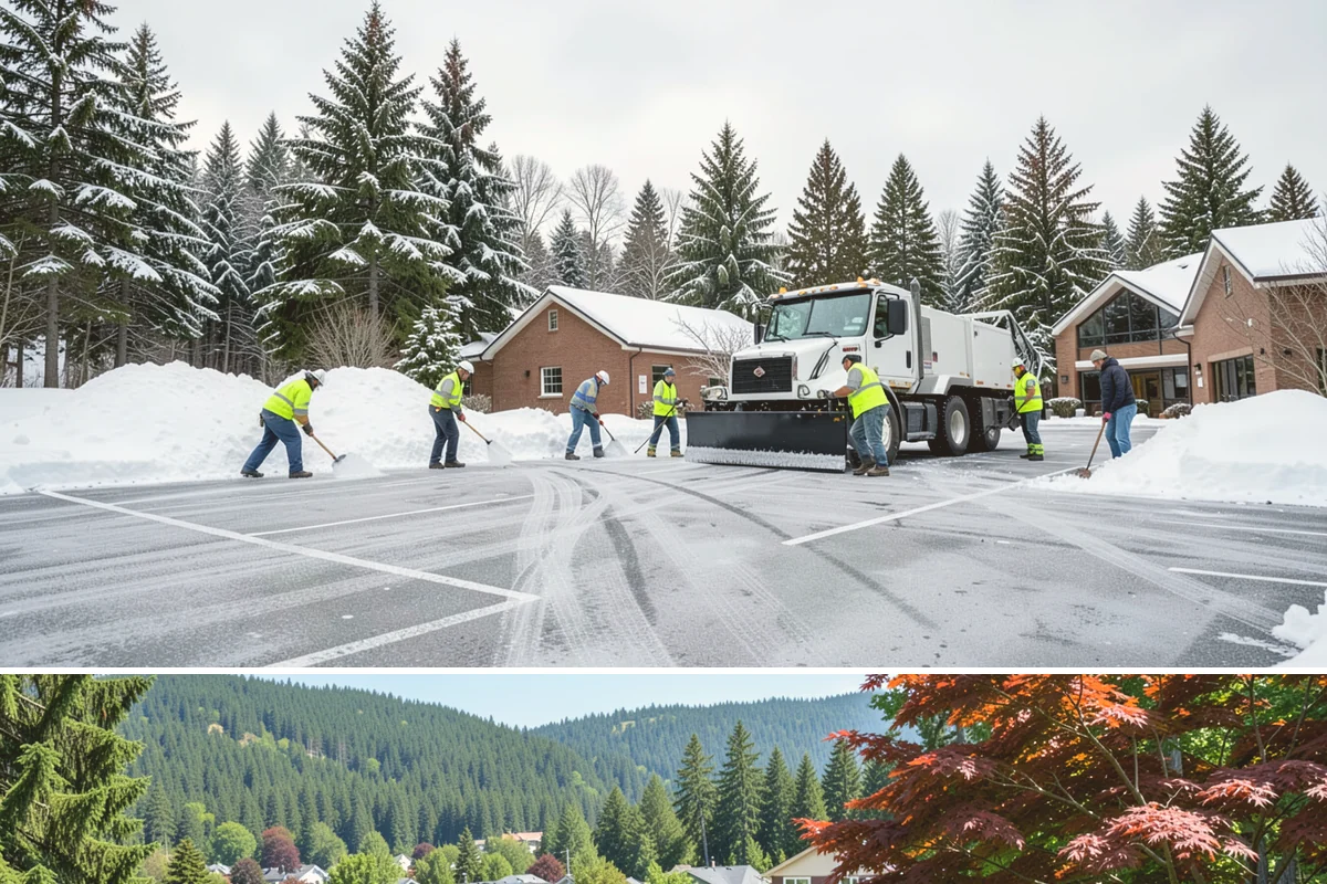 Calcium Chloride Spreading in Index, Snohomish County, WA - Calcium chloride is deployed during the deepest cold spells, typically December through January when arctic air settles over the...