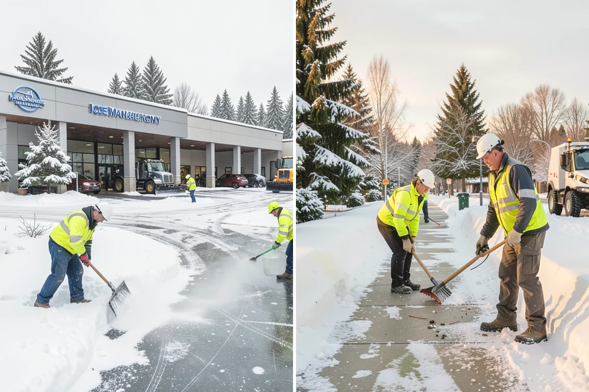 Calcium Chloride Spreading in Issaquah, King County, WA - Identify the coldest, most shaded surfaces that need a stronger deicer