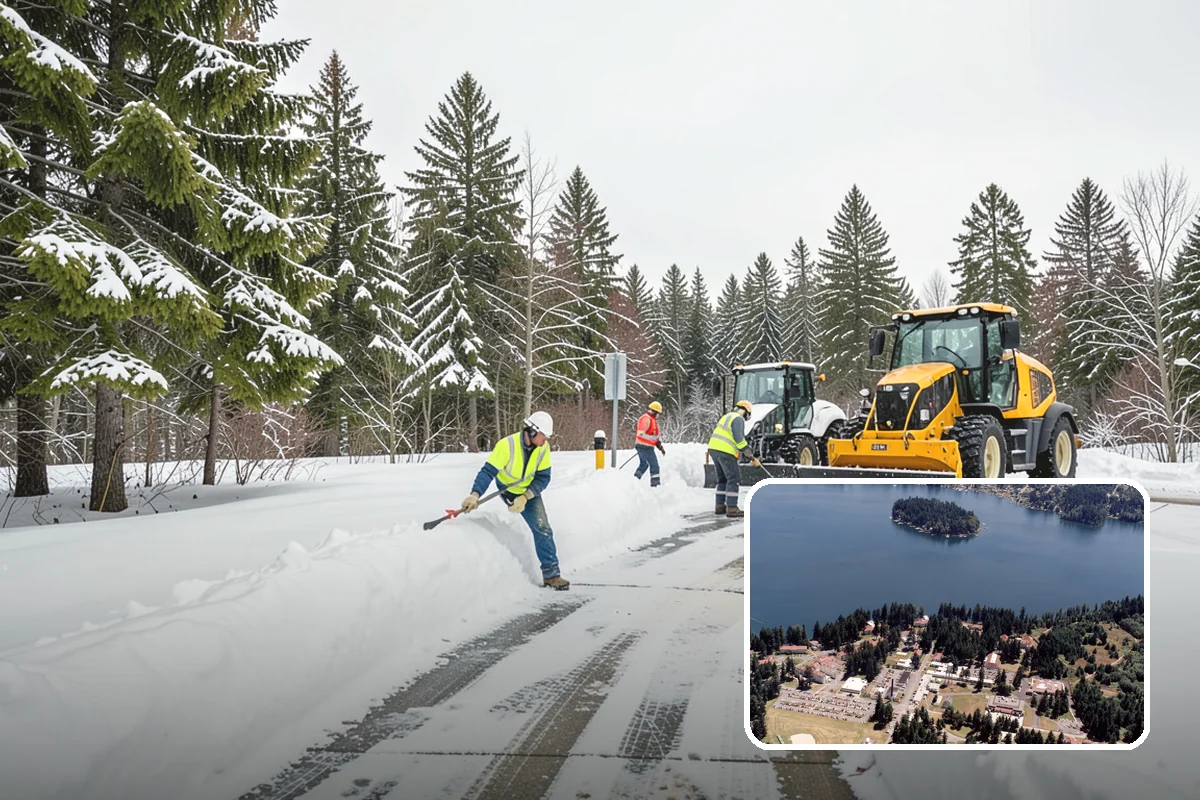 Calcium Chloride Spreading in Lakewood, Pierce County, WA - Stays active down into the single digits when rock salt fails