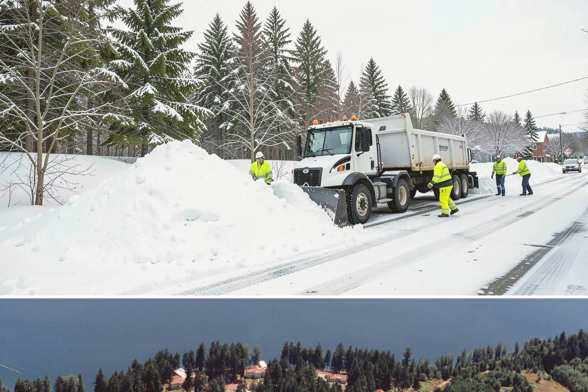 Calcium Chloride Spreading in Lakewood, Pierce County, WA - Calcium chloride is deployed during the deepest cold spells, typically December through January when arctic air settles over the...