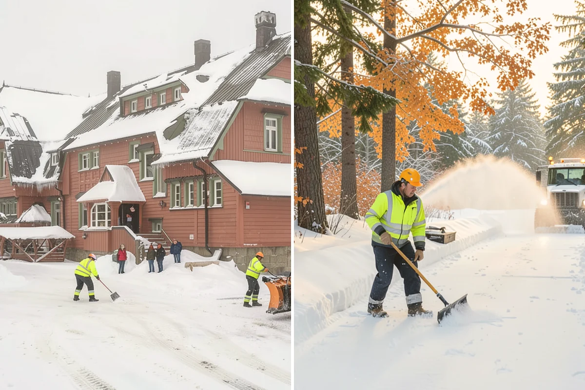 Calcium Chloride Spreading in Langley, Island County, WA - Identify the coldest, most shaded surfaces that need a stronger deicer