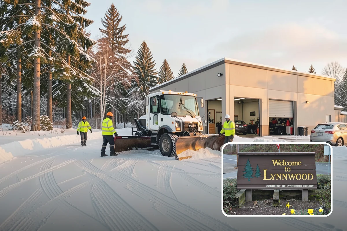 Calcium Chloride Spreading in Lynnwood, Snohomish County, WA - Stays active down into the single digits when rock salt fails