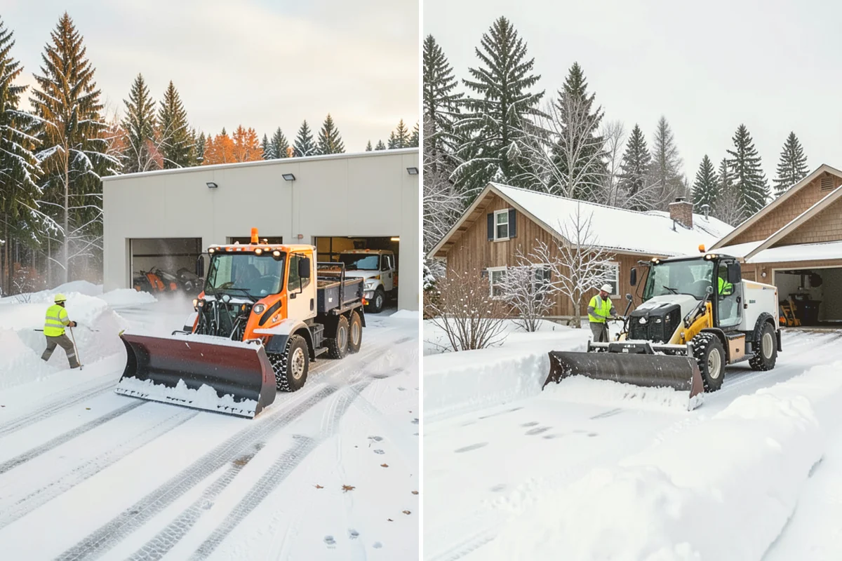 Calcium Chloride Spreading in Lynnwood, Snohomish County, WA - Identify the coldest, most shaded surfaces that need a stronger deicer
