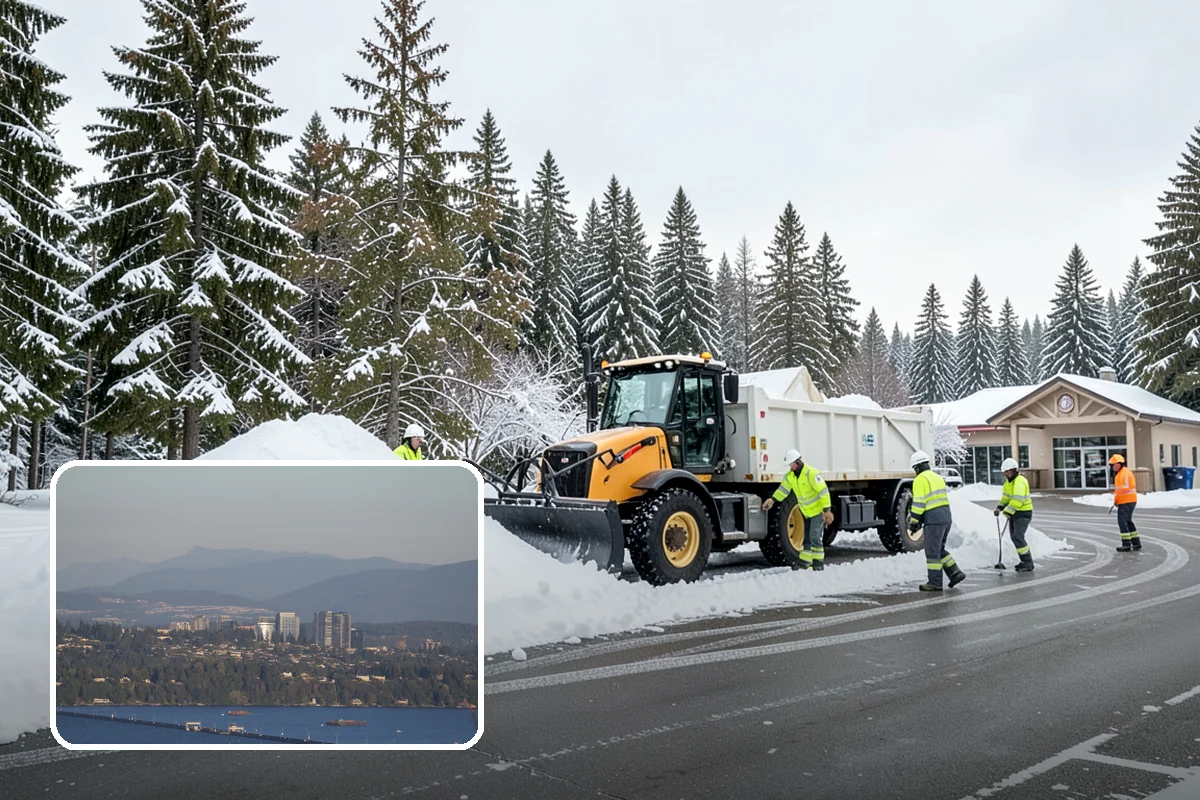 Calcium Chloride Spreading in Medina, King County, WA - Stays active down into the single digits when rock salt fails