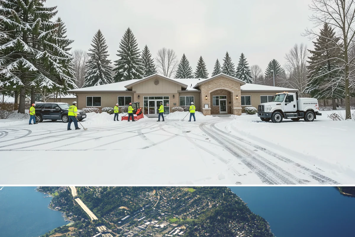Calcium Chloride Spreading in Mercer Island, King County, WA - Calcium chloride is deployed during the deepest cold spells, typically December through January when arctic air settles over the...