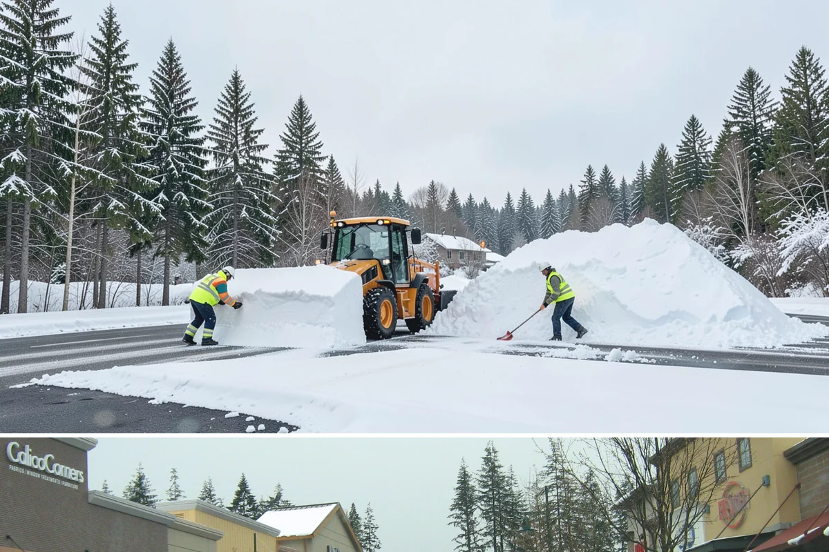 Calcium Chloride Spreading in Mill Creek, Snohomish County, WA - Calcium chloride is deployed during the deepest cold spells, typically December through January when arctic air settles over the...