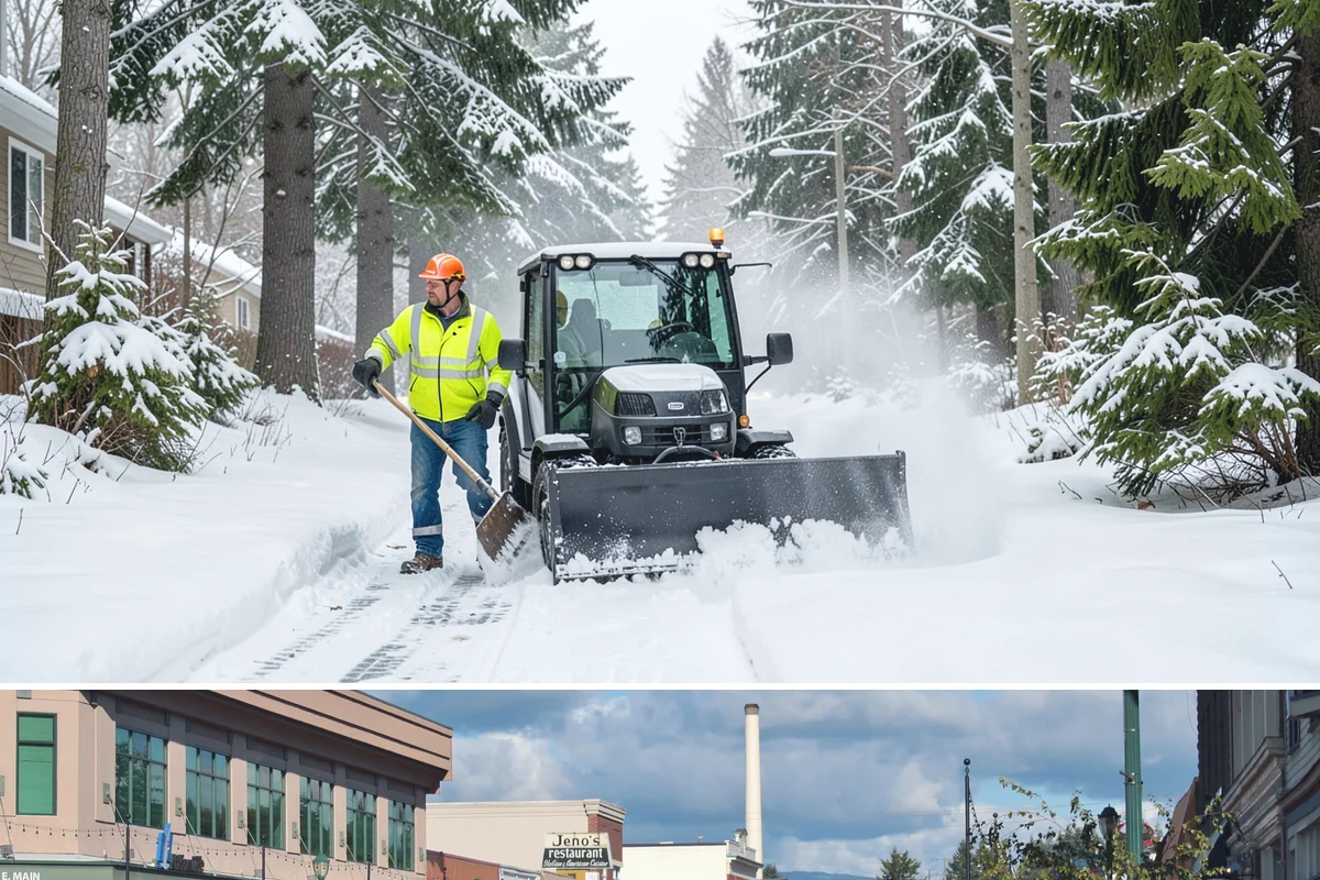 Calcium Chloride Spreading in Monroe, Snohomish County, WA - Calcium chloride is deployed during the deepest cold spells, typically December through January when arctic air settles over the...