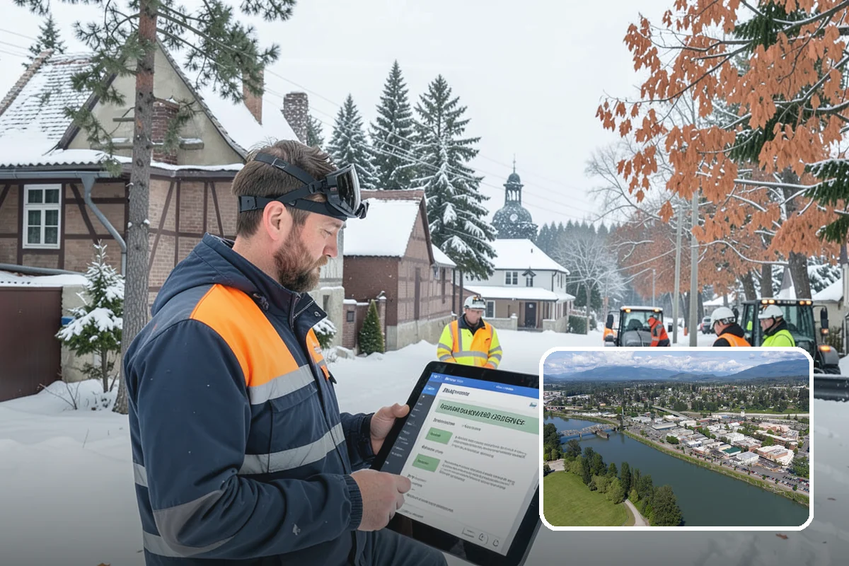Calcium Chloride Spreading in Mount Vernon, Skagit County, WA - Stays active down into the single digits when rock salt fails