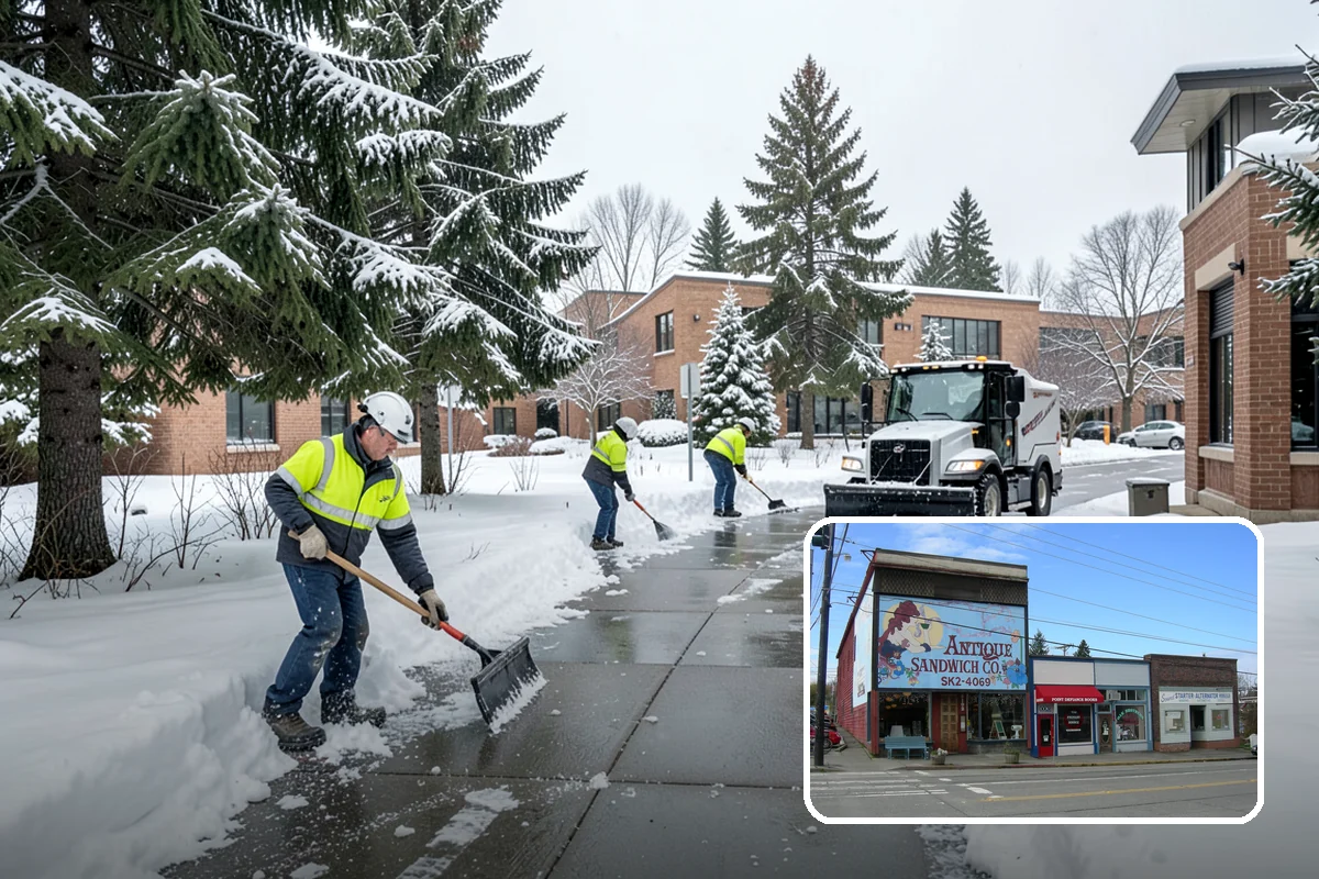 Calcium Chloride Spreading in Ruston, Pierce County, WA - Stays active down into the single digits when rock salt fails