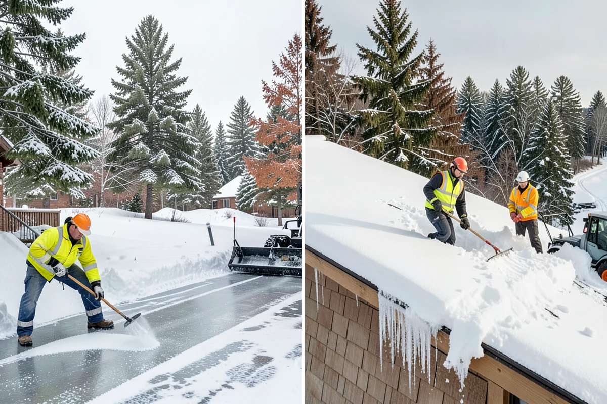 Calcium Chloride Spreading in Sedro-Woolley, Skagit County, WA - Identify the coldest, most shaded surfaces that need a stronger deicer