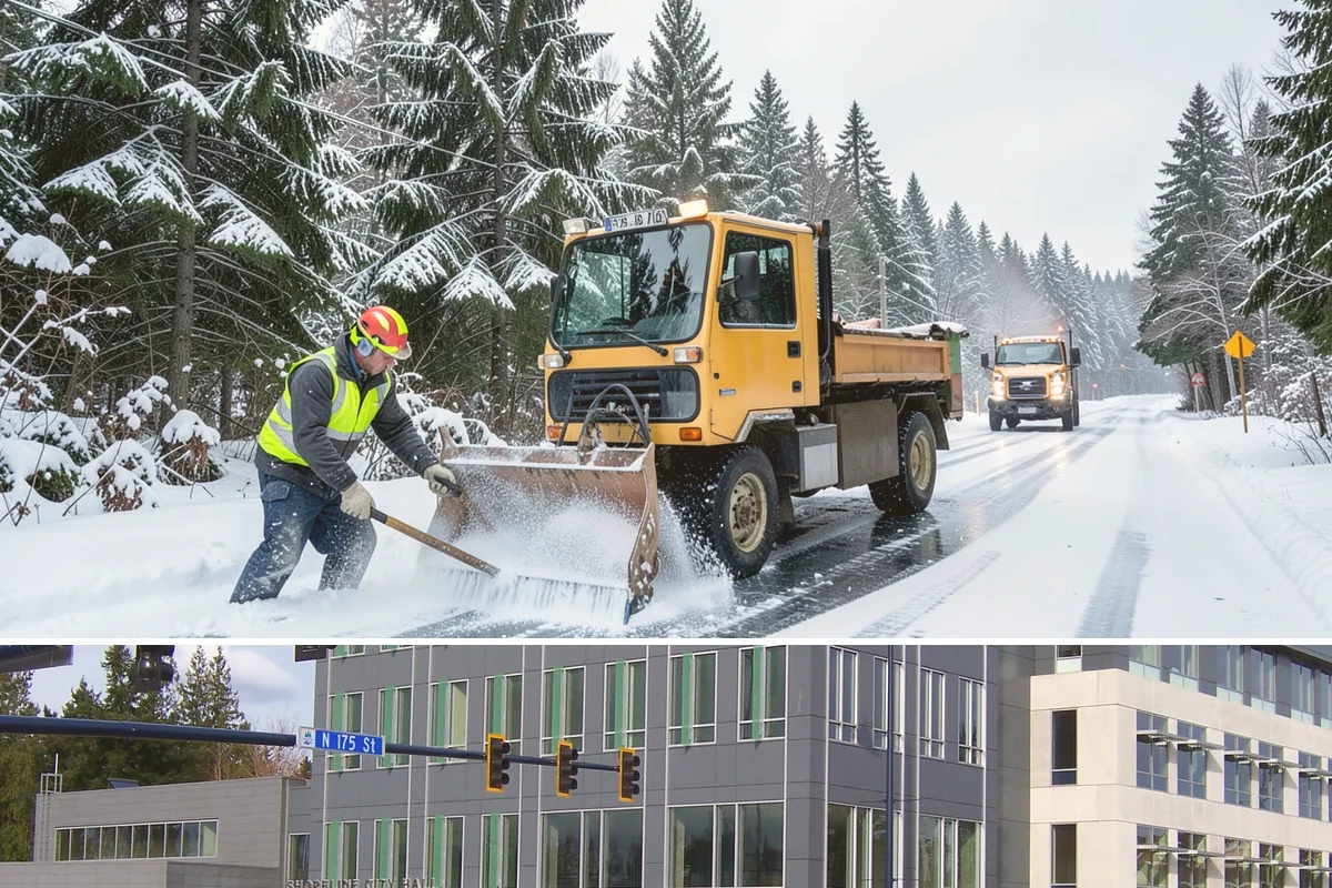 Calcium Chloride Spreading in Shoreline, King County, WA - Calcium chloride is deployed during the deepest cold spells, typically December through January when arctic air settles over the...