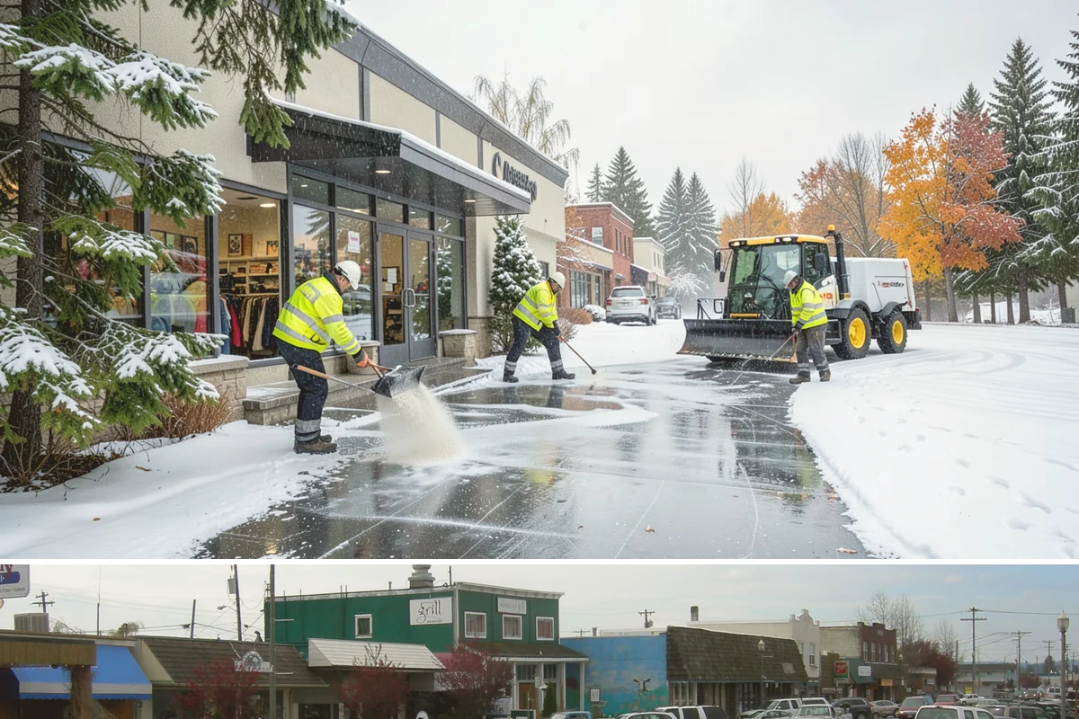 Calcium Chloride Spreading in Stanwood, Snohomish County, WA - Calcium chloride is deployed during the deepest cold spells, typically December through January when arctic air settles over the...