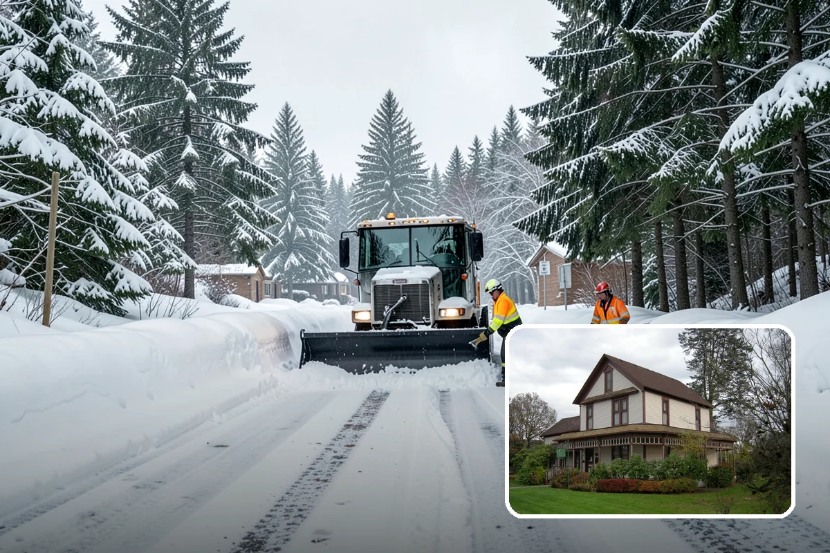Calcium Chloride Spreading in Sumner, Pierce County, WA - Stays active down into the single digits when rock salt fails