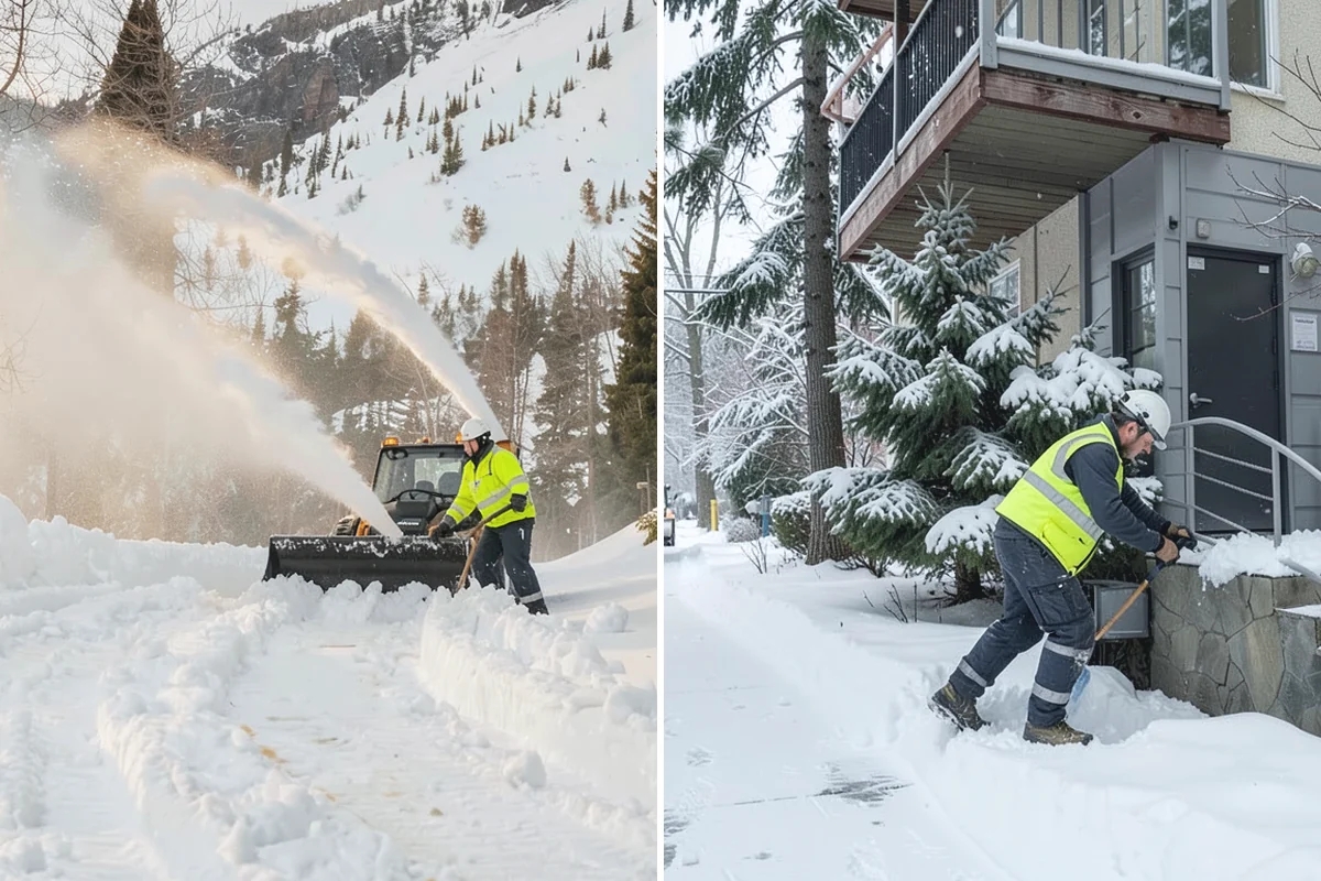 Calcium Chloride Spreading in Sumner, Pierce County, WA - Identify the coldest, most shaded surfaces that need a stronger deicer