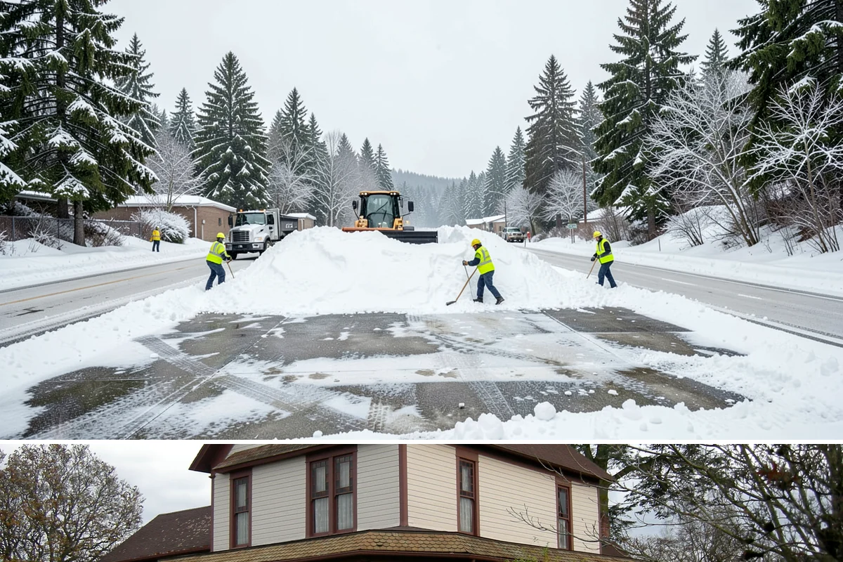 Calcium Chloride Spreading in Sumner, Pierce County, WA - Calcium chloride is deployed during the deepest cold spells, typically December through January when arctic air settles over the...