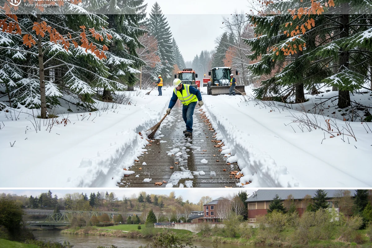 Calcium Chloride Spreading in Tukwila, King County, WA - Calcium chloride is deployed during the deepest cold spells, typically December through January when arctic air settles over the...