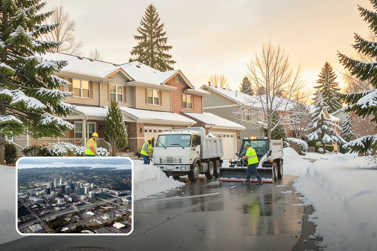 Car Dealership Deicing in Bellevue, King County, WA - Keeps customers safe at showroom and service entrances