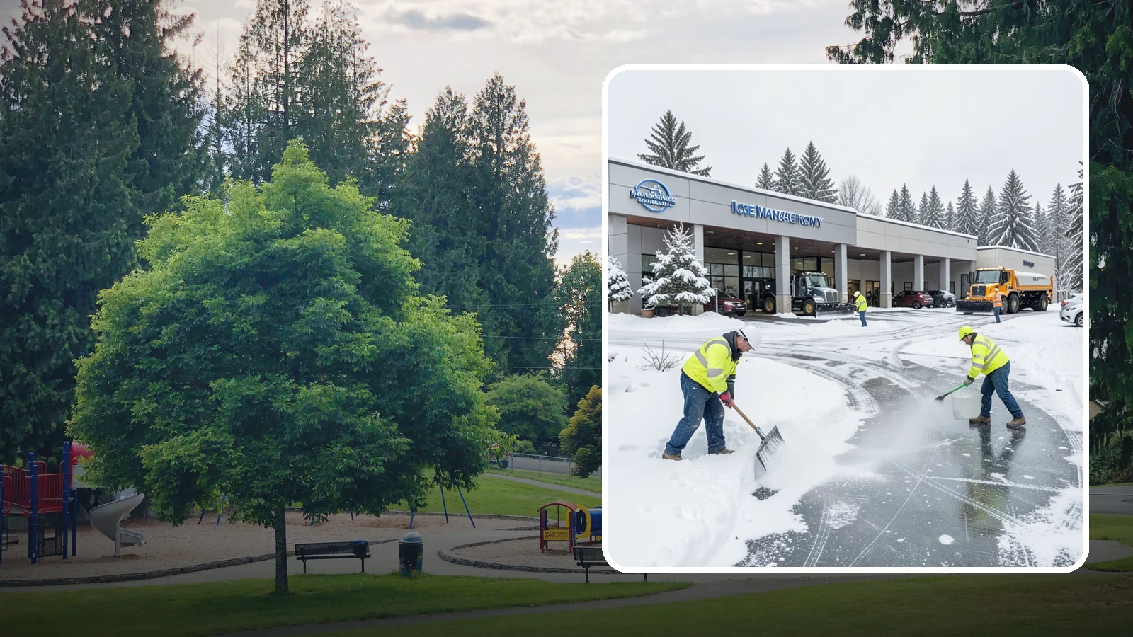 Car Dealership Deicing in Bonney Lake, Pierce County, WA - Deicing for car dealerships, keeping showroom entrances, customer walkways, and service-lane approaches safe while protecting the...