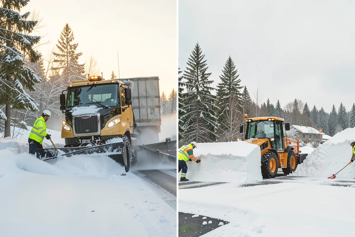 Car Dealership Deicing in Bothell, King County, WA - Map showroom entrances, service drive, and lot walkways