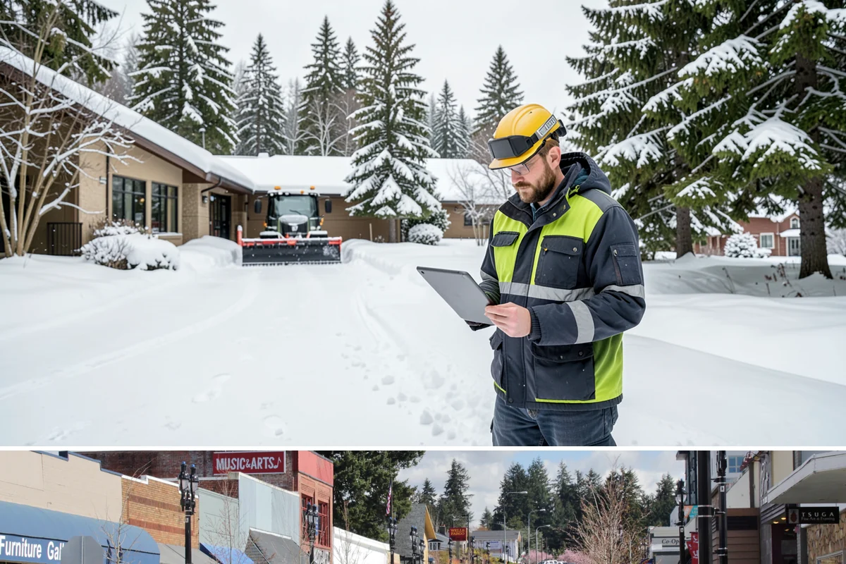 Car Dealership Deicing in Bothell, King County, WA - Service covers the winter season, with readiness on the freezing-rain days that keep both showroom and service-drive traffic...