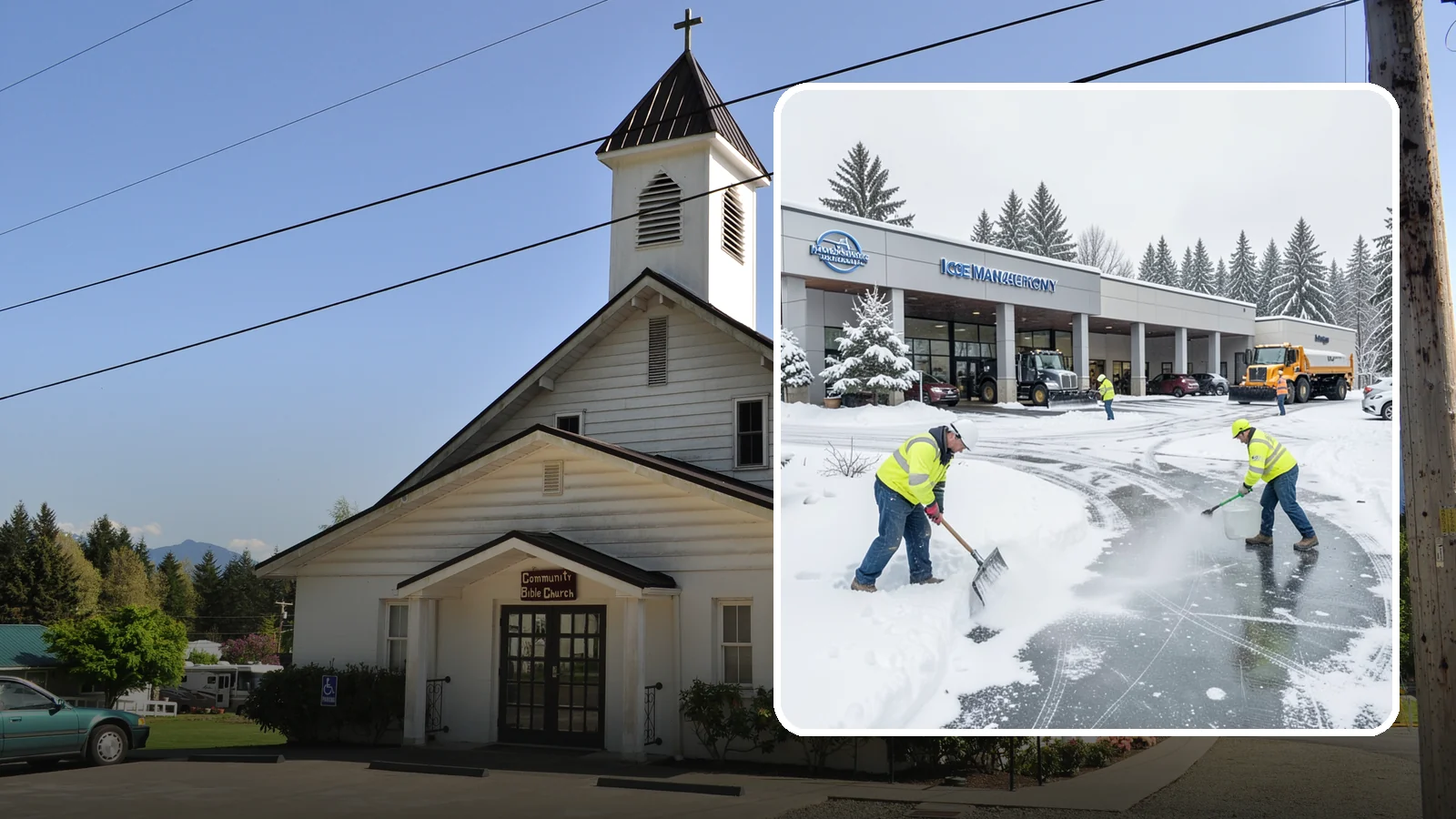 Car Dealership Deicing in Concrete, Skagit County, WA - Deicing for car dealerships, keeping showroom entrances, customer walkways, and service-lane approaches safe while protecting the...