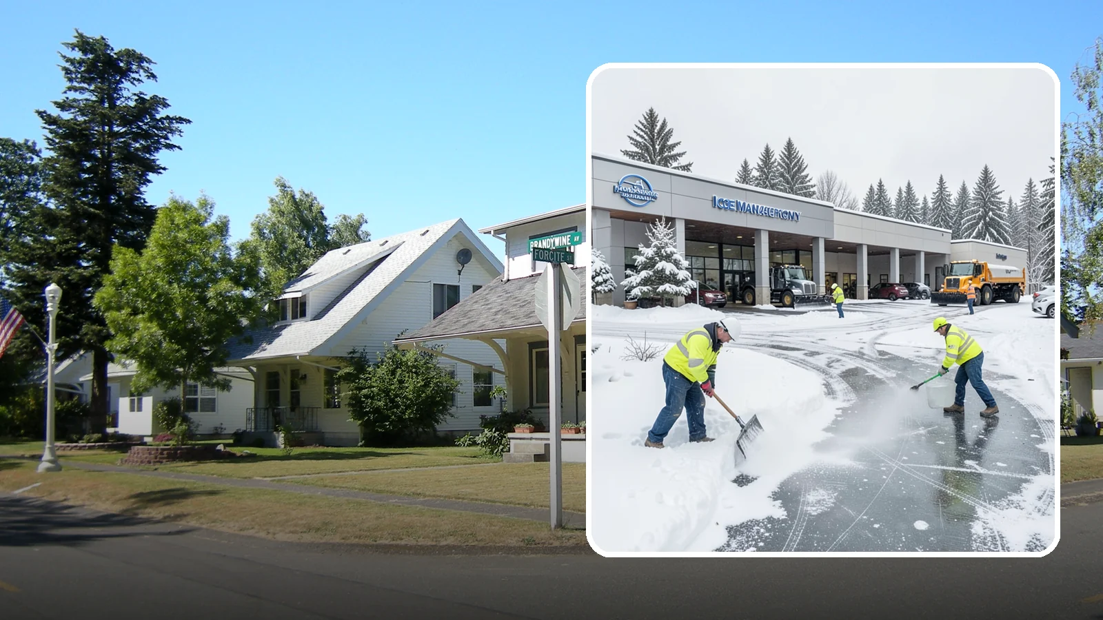 Car Dealership Deicing in DuPont, Pierce County, WA - Deicing for car dealerships, keeping showroom entrances, customer walkways, and service-lane approaches safe while protecting the...