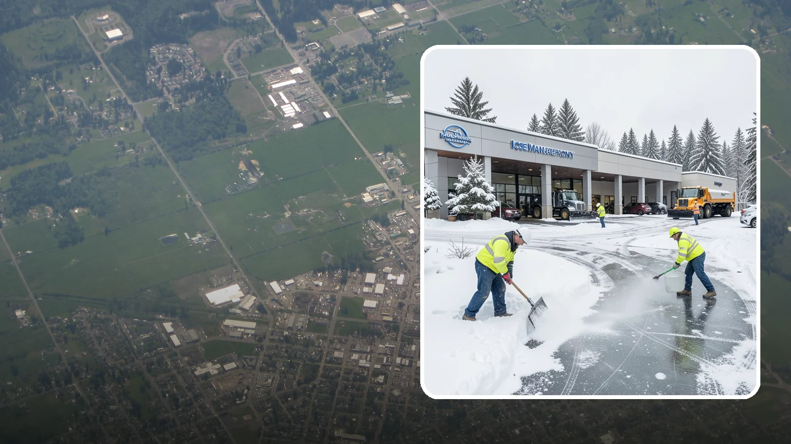 Car Dealership Deicing in Enumclaw, King County, WA - Deicing for car dealerships, keeping showroom entrances, customer walkways, and service-lane approaches safe while protecting the...