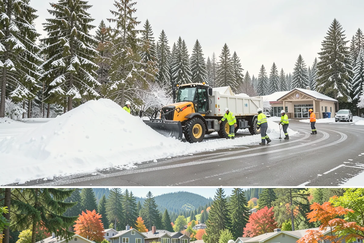 Car Dealership Deicing in Fircrest, Pierce County, WA - Service covers the winter season, with readiness on the freezing-rain days that keep both showroom and service-drive traffic...