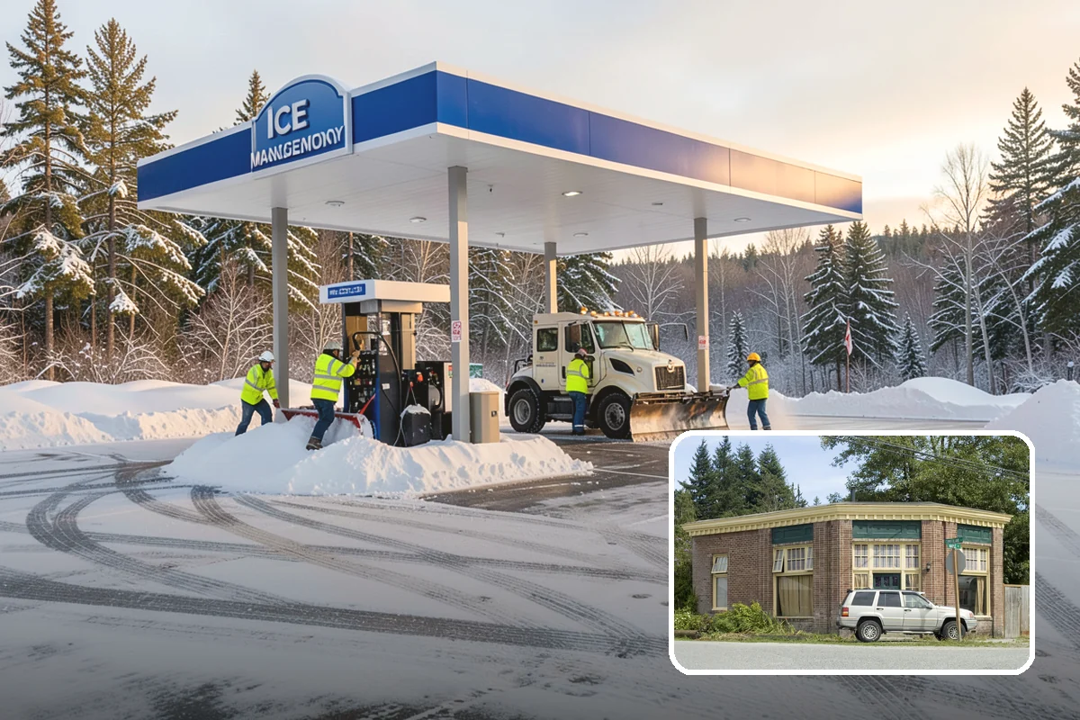 Car Dealership Deicing in Hamilton, Skagit County, WA - Keeps customers safe at showroom and service entrances