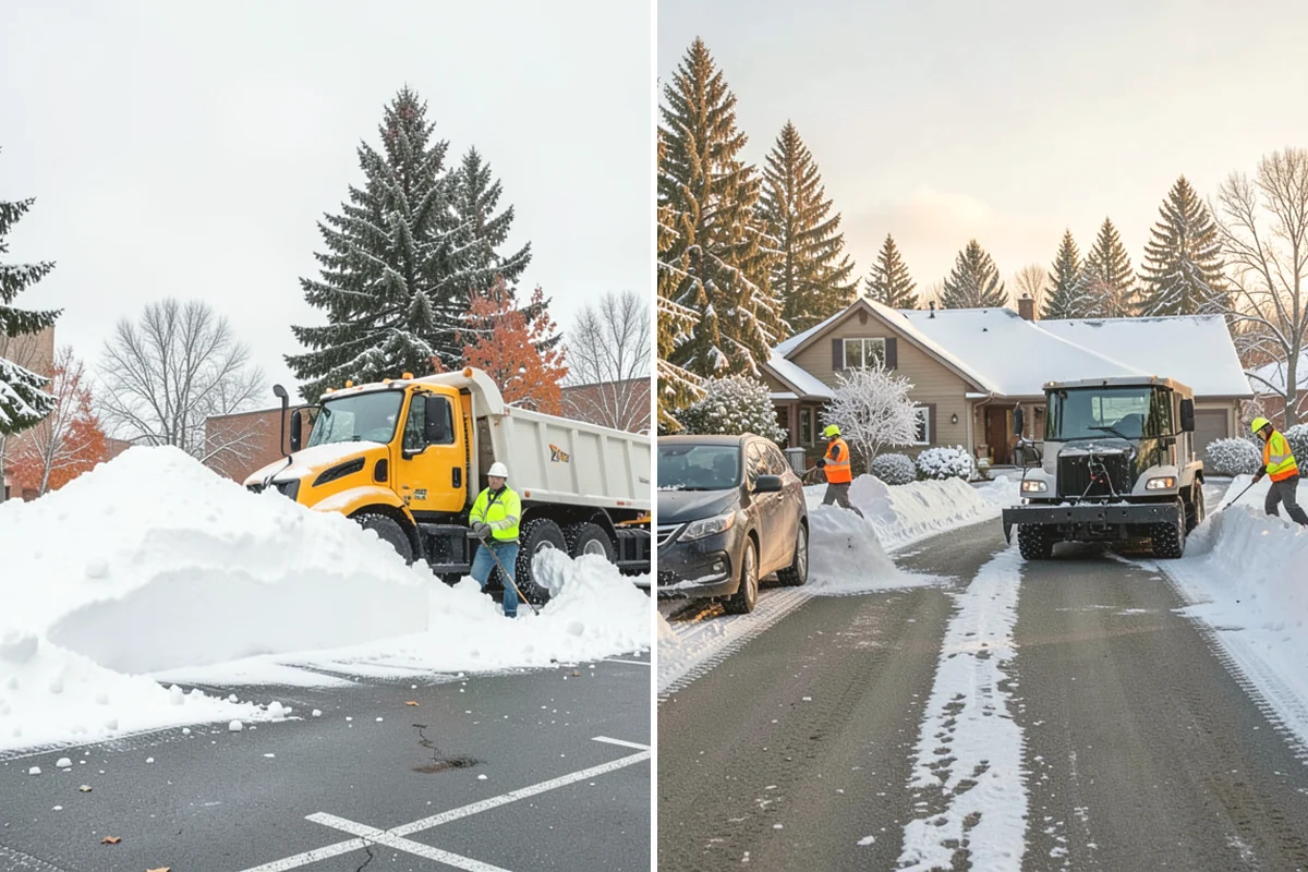 Car Dealership Deicing in Issaquah, King County, WA - Map showroom entrances, service drive, and lot walkways