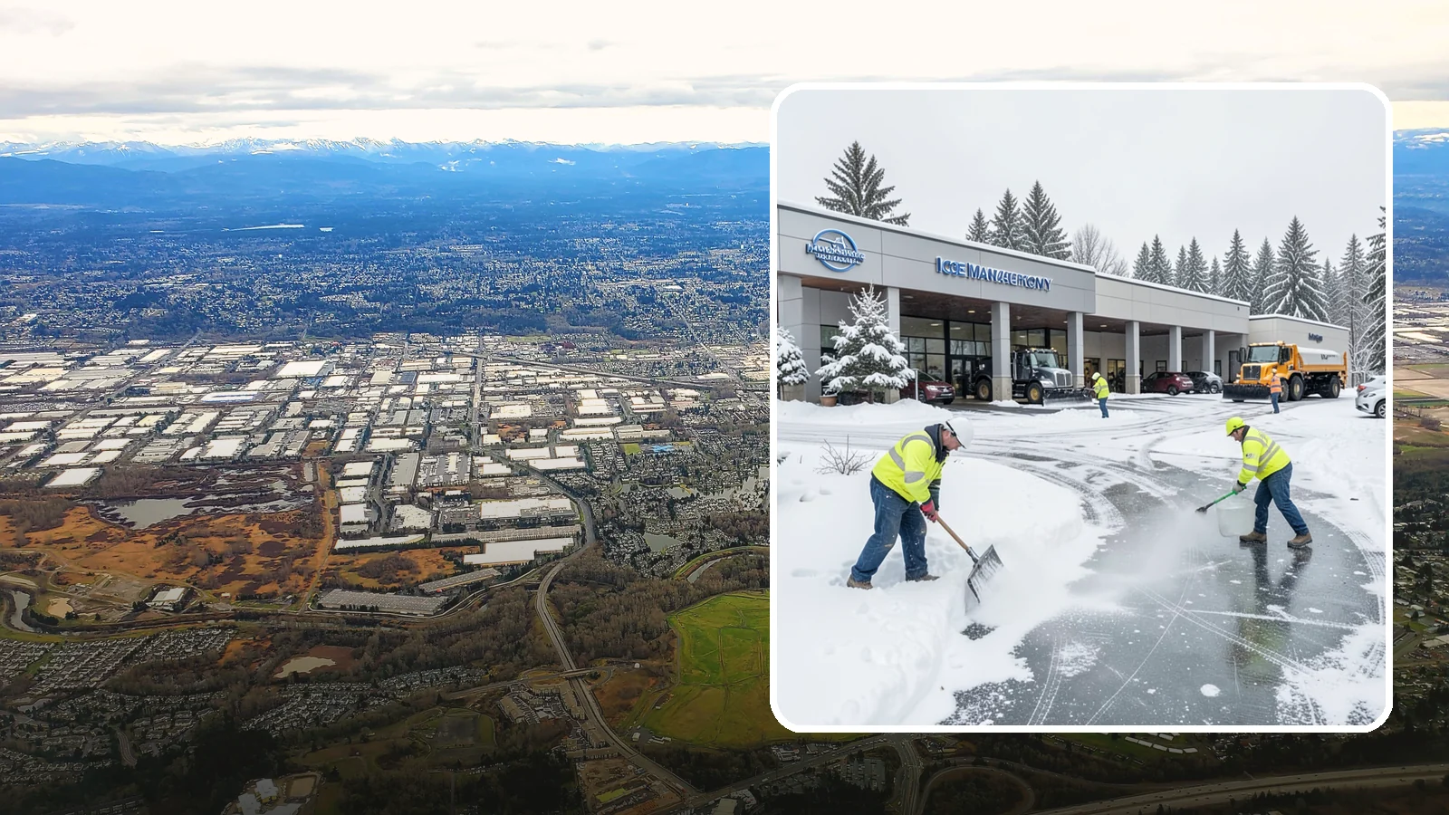 Car Dealership Deicing in Kent, King County, WA - Deicing for car dealerships, keeping showroom entrances, customer walkways, and service-lane approaches safe while protecting the...