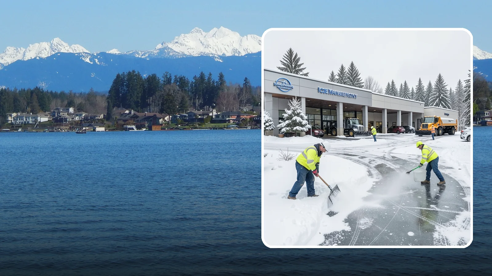 Car Dealership Deicing in Lake Stevens, Snohomish County, WA - Deicing for car dealerships, keeping showroom entrances, customer walkways, and service-lane approaches safe while protecting the...