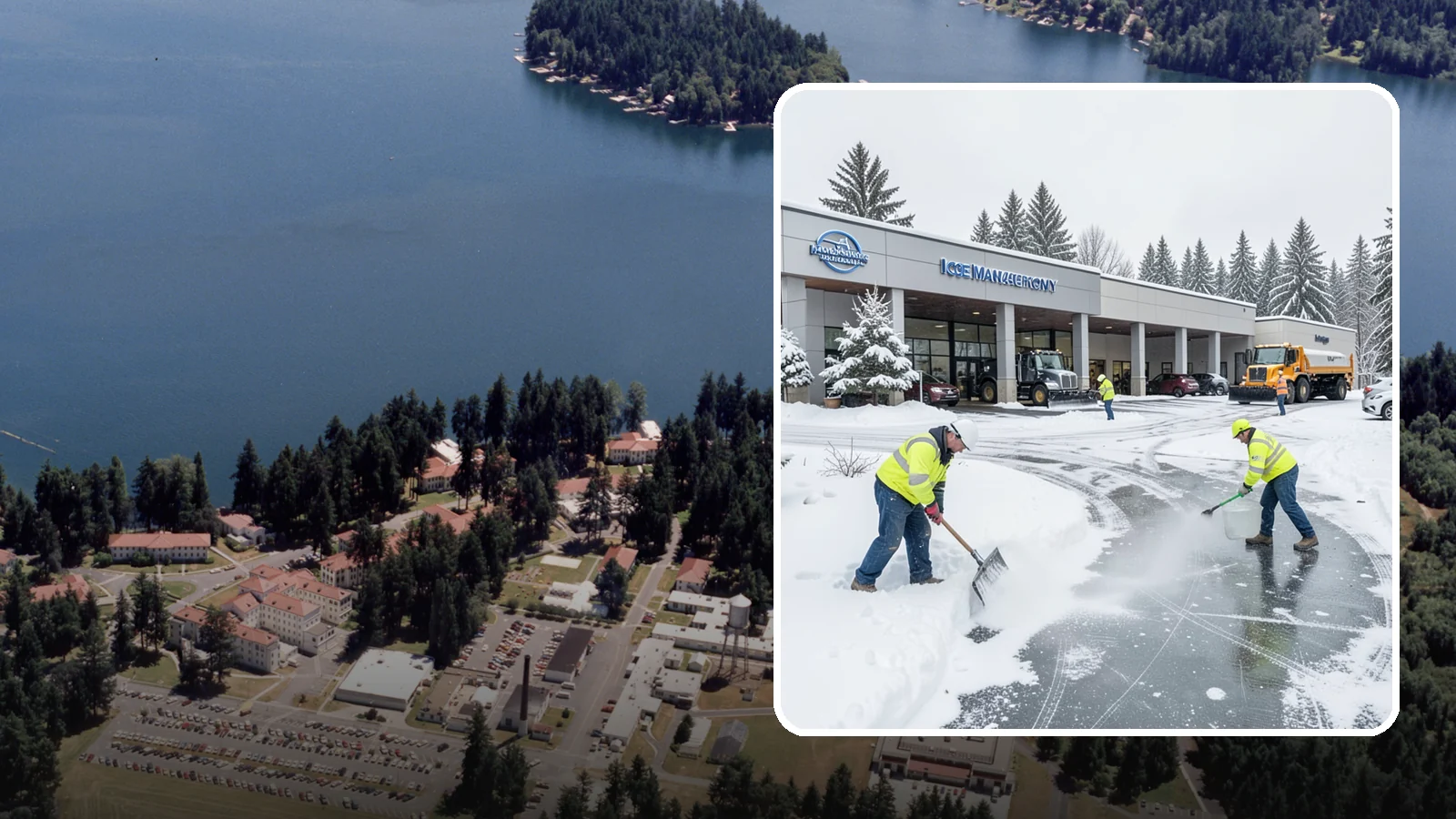 Car Dealership Deicing in Lakewood, Pierce County, WA - Deicing for car dealerships, keeping showroom entrances, customer walkways, and service-lane approaches safe while protecting the...