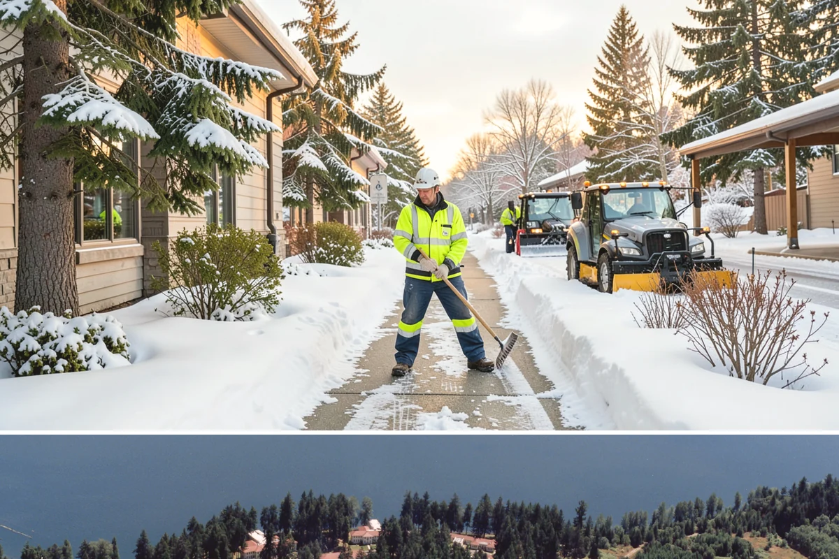 Car Dealership Deicing in Lakewood, Pierce County, WA - Service covers the winter season, with readiness on the freezing-rain days that keep both showroom and service-drive traffic...