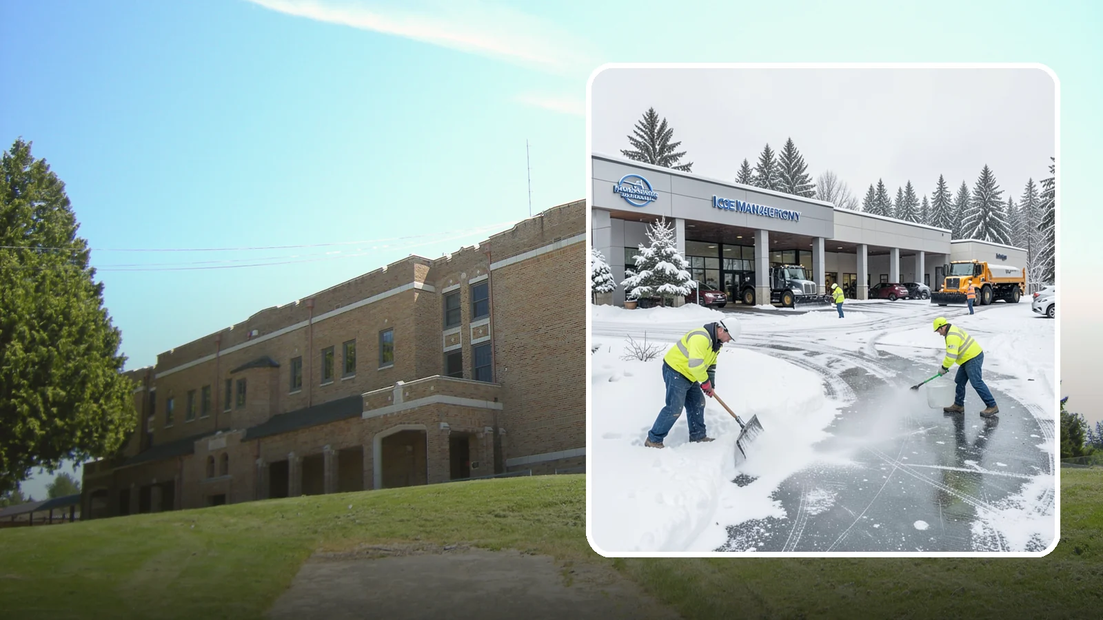 Car Dealership Deicing in Maple Valley, King County, WA - Deicing for car dealerships, keeping showroom entrances, customer walkways, and service-lane approaches safe while protecting the...