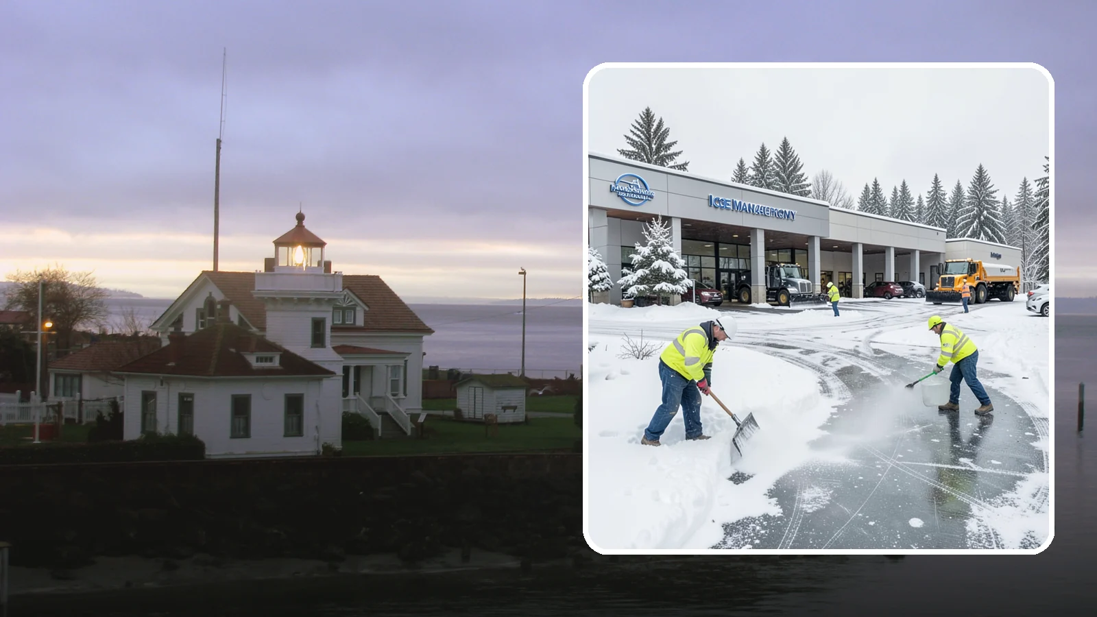 Car Dealership Deicing in Mukilteo, Snohomish County, WA - Deicing for car dealerships, keeping showroom entrances, customer walkways, and service-lane approaches safe while protecting the...