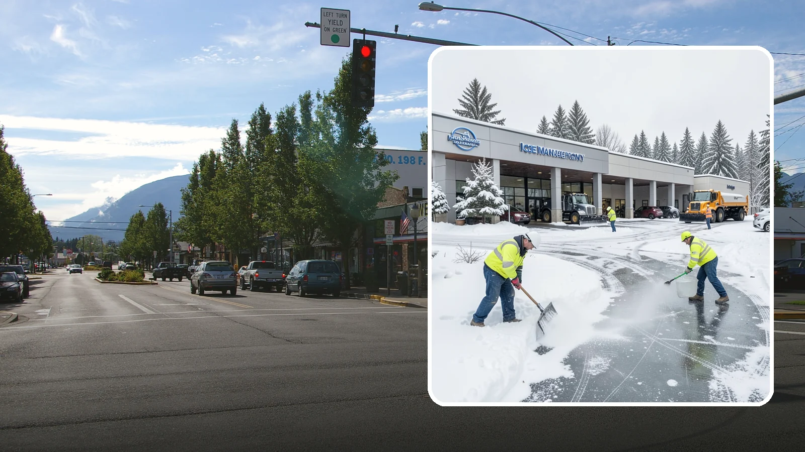 Car Dealership Deicing in North Bend, King County, WA - Deicing for car dealerships, keeping showroom entrances, customer walkways, and service-lane approaches safe while protecting the...