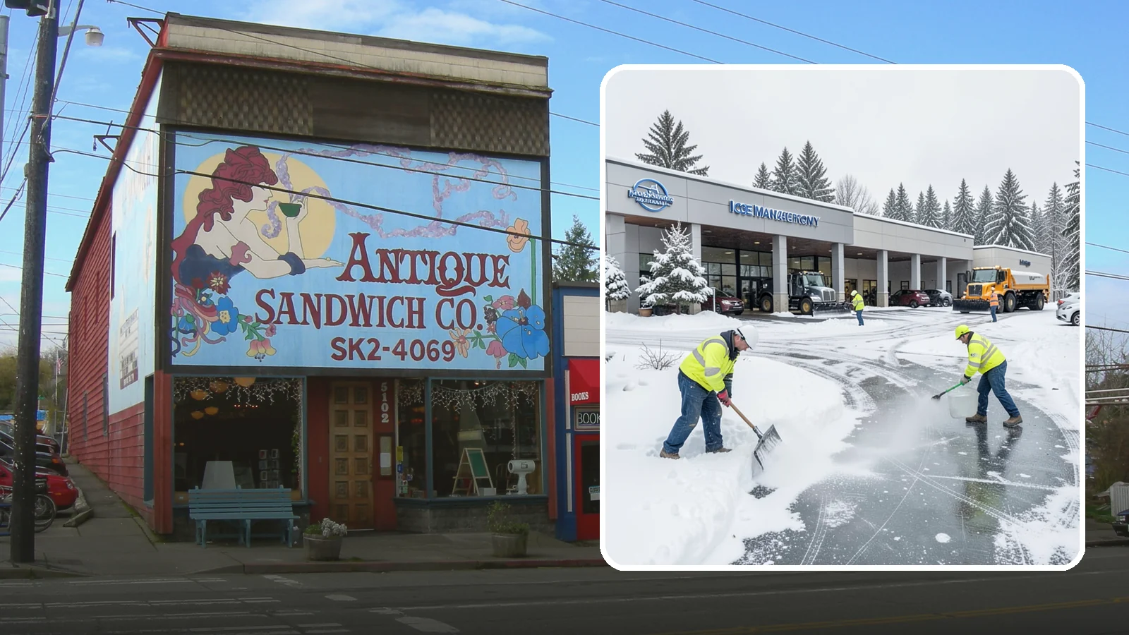 Car Dealership Deicing in Ruston, Pierce County, WA - Deicing for car dealerships, keeping showroom entrances, customer walkways, and service-lane approaches safe while protecting the...