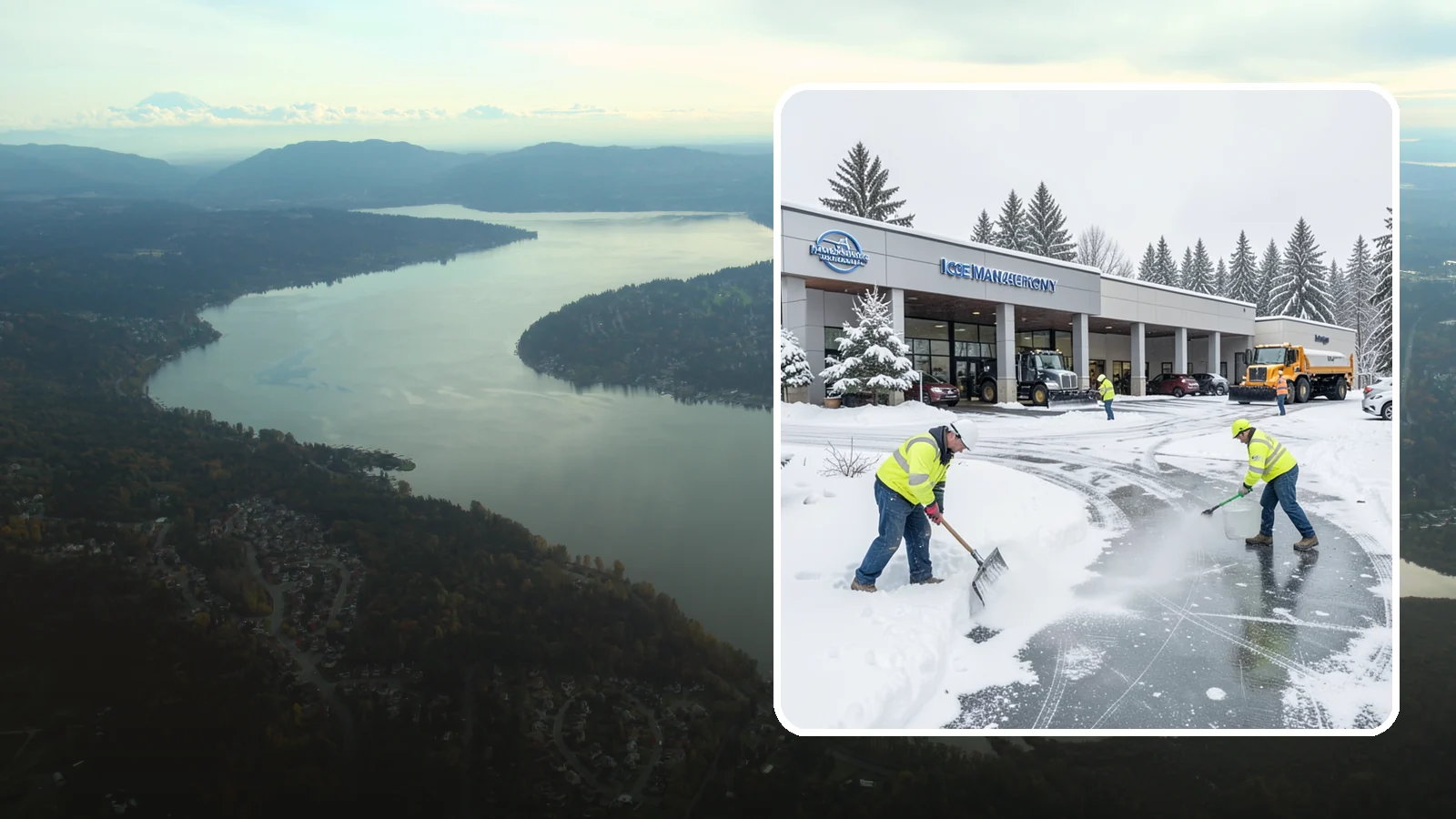 Car Dealership Deicing in Sammamish, King County, WA - Deicing for car dealerships, keeping showroom entrances, customer walkways, and service-lane approaches safe while protecting the...