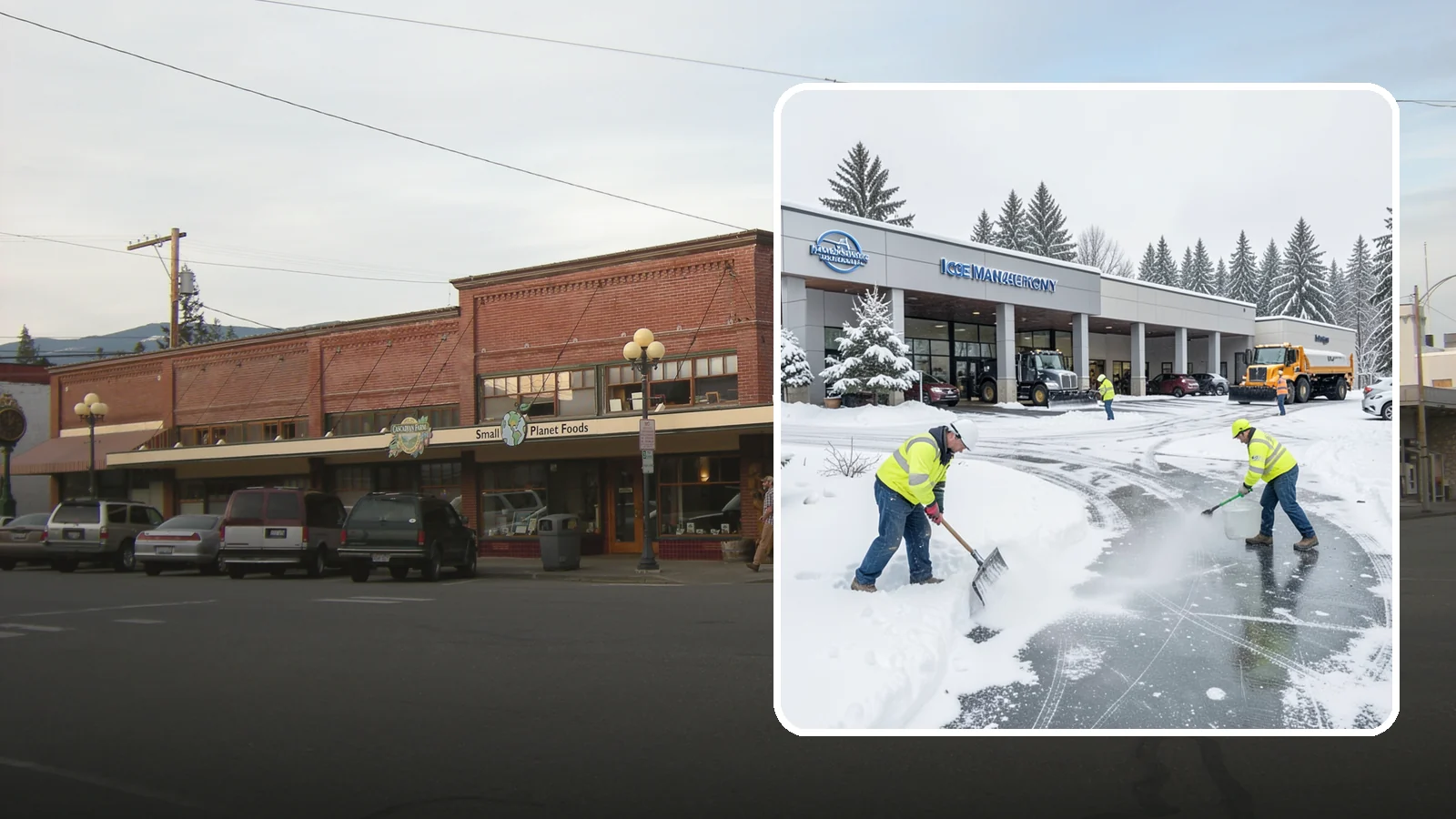 Car Dealership Deicing in Sedro-Woolley, Skagit County, WA - Deicing for car dealerships, keeping showroom entrances, customer walkways, and service-lane approaches safe while protecting the...