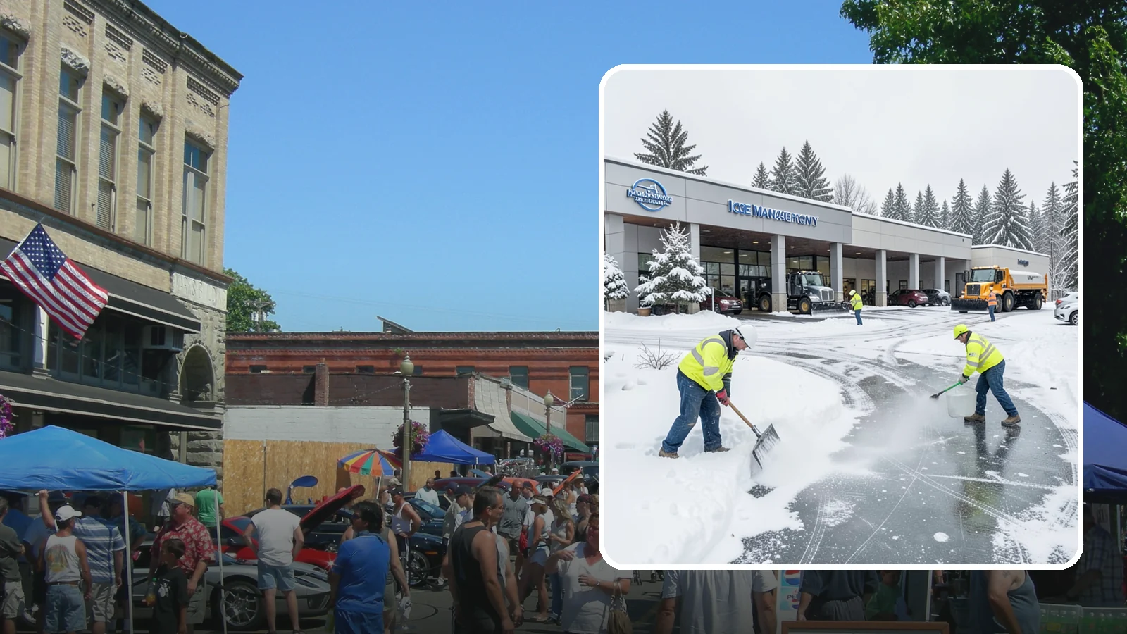 Car Dealership Deicing in Snohomish, Snohomish County, WA - Deicing for car dealerships, keeping showroom entrances, customer walkways, and service-lane approaches safe while protecting the...