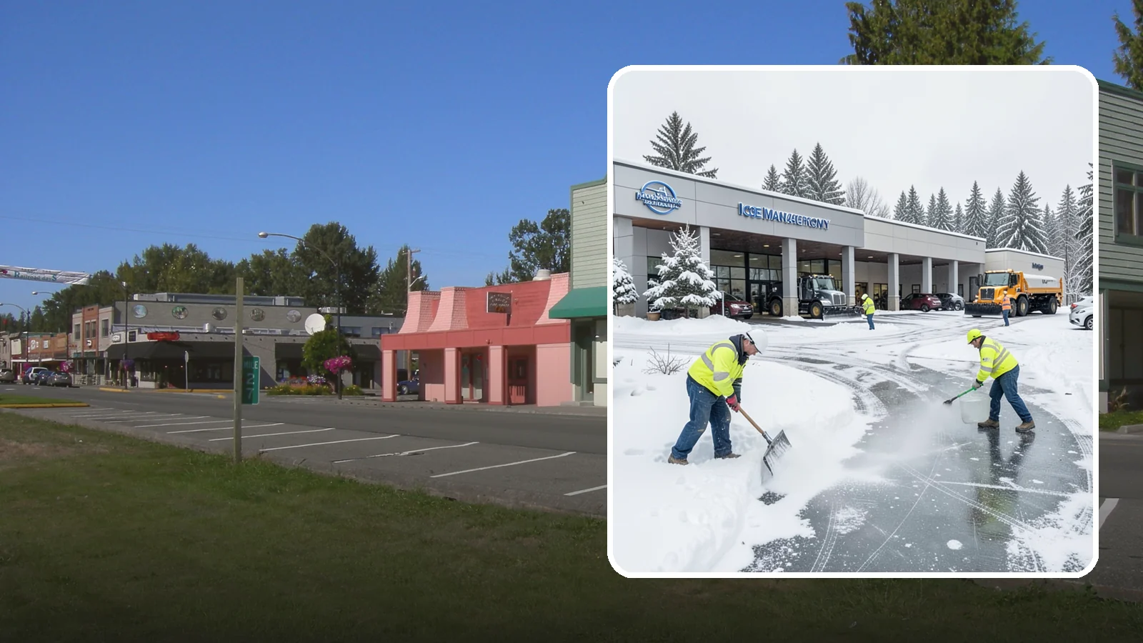 Car Dealership Deicing in Snoqualmie, King County, WA - Deicing for car dealerships, keeping showroom entrances, customer walkways, and service-lane approaches safe while protecting the...