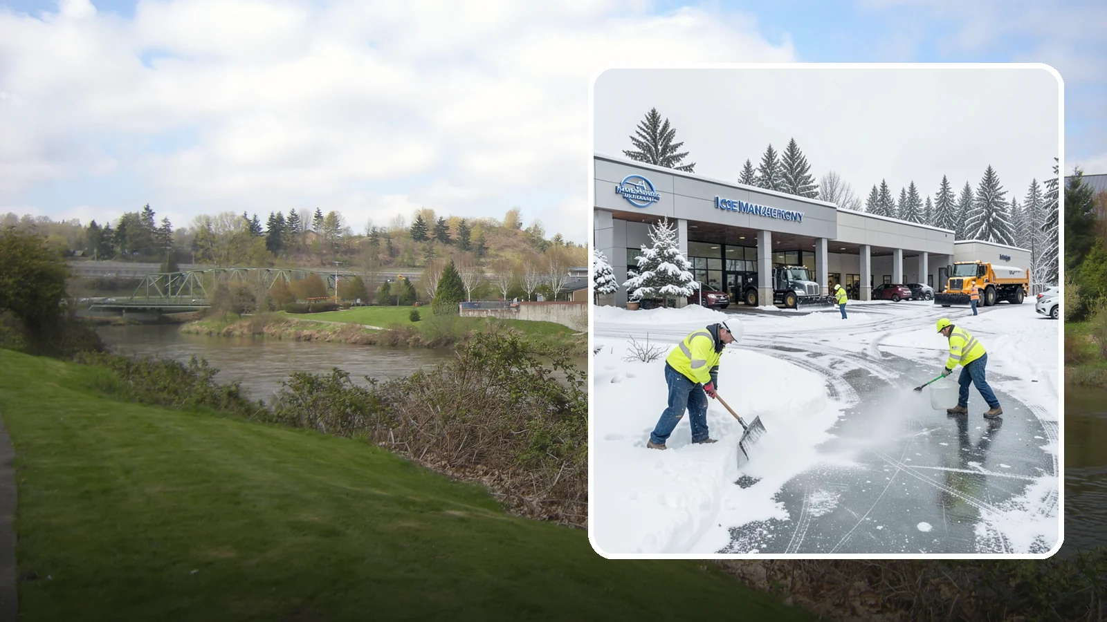 Car Dealership Deicing in Tukwila, King County, WA - Deicing for car dealerships, keeping showroom entrances, customer walkways, and service-lane approaches safe while protecting the...