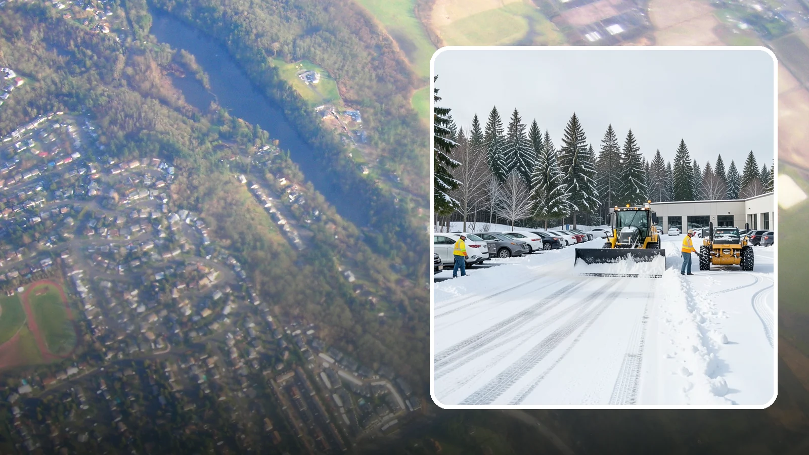 Car Dealership Parking Lot Snow Removal in Algona, King County, WA - We clear dealership lots and inventory rows so Western Washington shoppers browse and buy through winter weather.