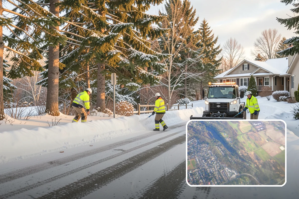 Car Dealership Parking Lot Snow Removal in Algona, King County, WA - Customer parking, showroom, and service drives stay open