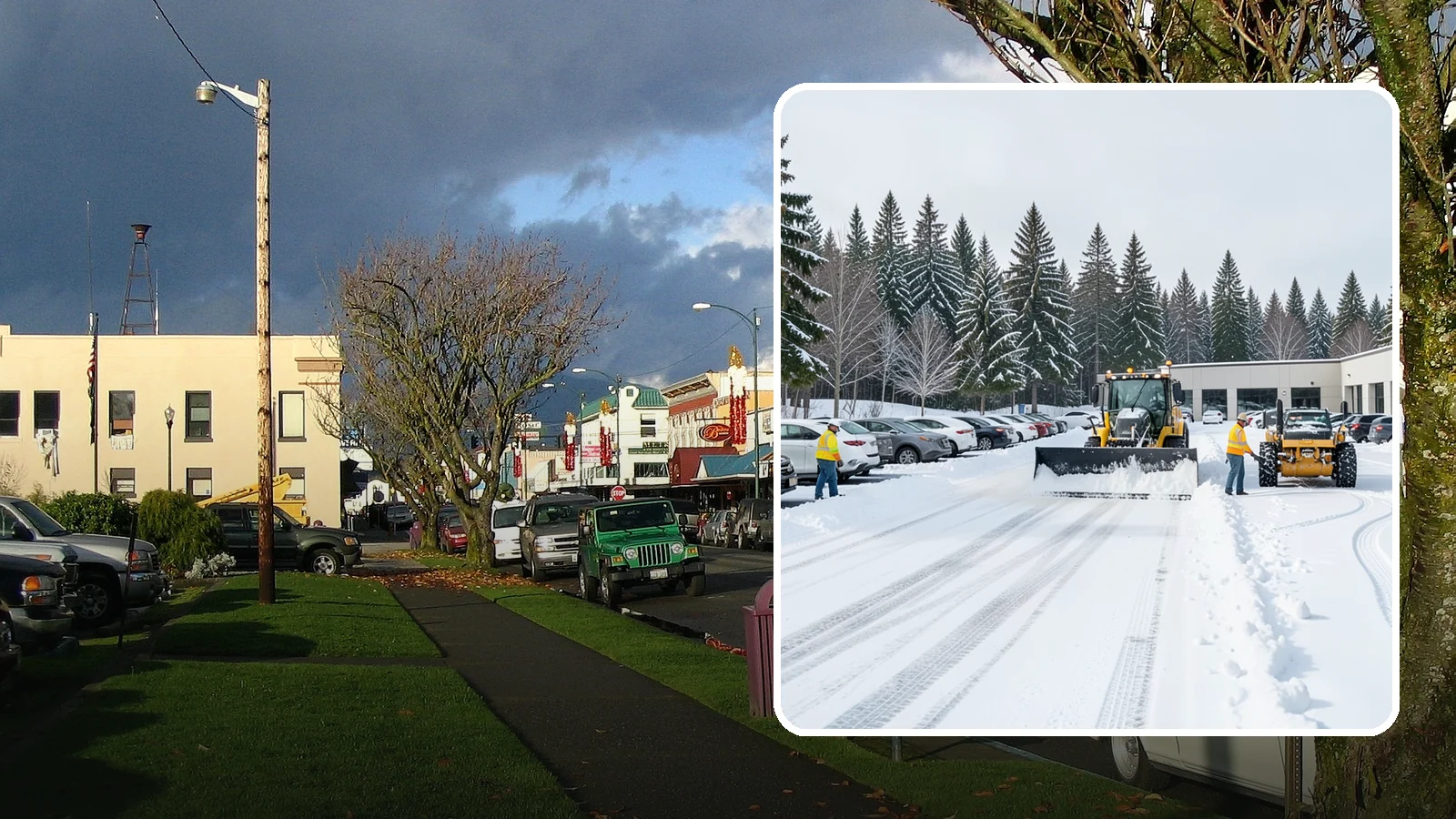 Car Dealership Parking Lot Snow Removal in Arlington, Snohomish County, WA - We clear dealership lots and inventory rows so Western Washington shoppers browse and buy through winter weather.