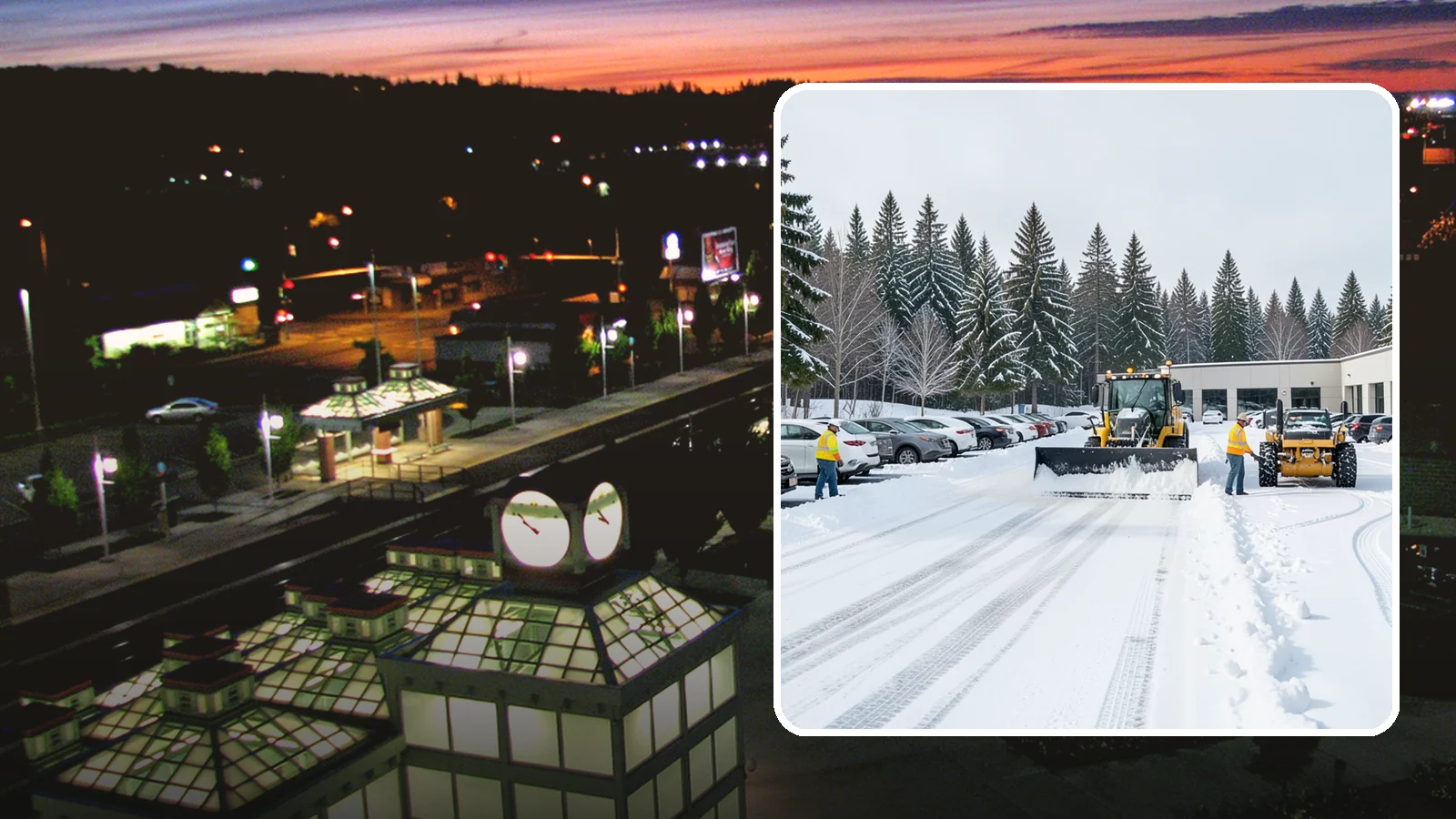 Car Dealership Parking Lot Snow Removal in Auburn, King County, WA - We clear dealership lots and inventory rows so Western Washington shoppers browse and buy through winter weather.
