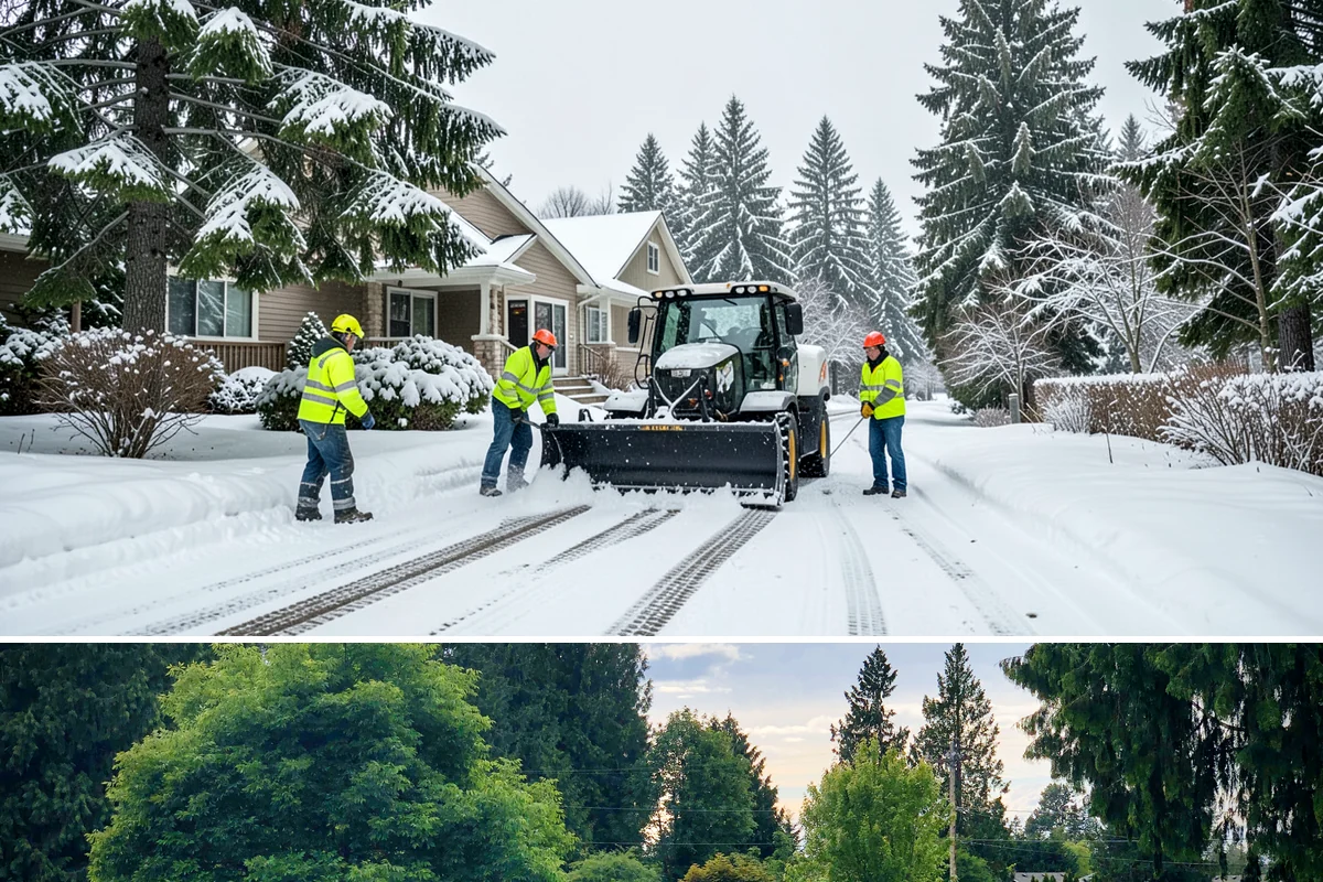 Car Dealership Parking Lot Snow Removal in Bonney Lake, Pierce County, WA - Car dealership lots across the Puget Sound region need the most winter clearing from December through February during peak freeze...