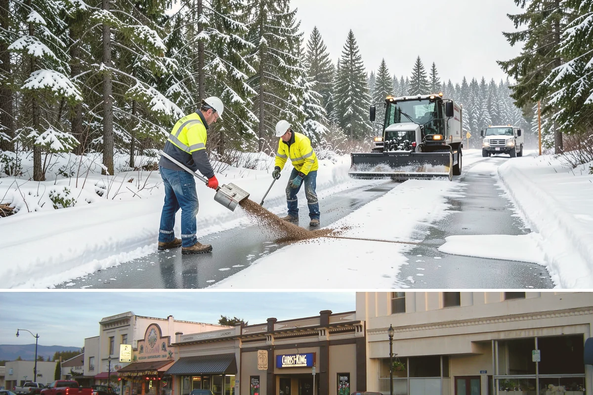Car Dealership Parking Lot Snow Removal in Burlington, Skagit County, WA - Car dealership lots across the Puget Sound region need the most winter clearing from December through February during peak freeze...
