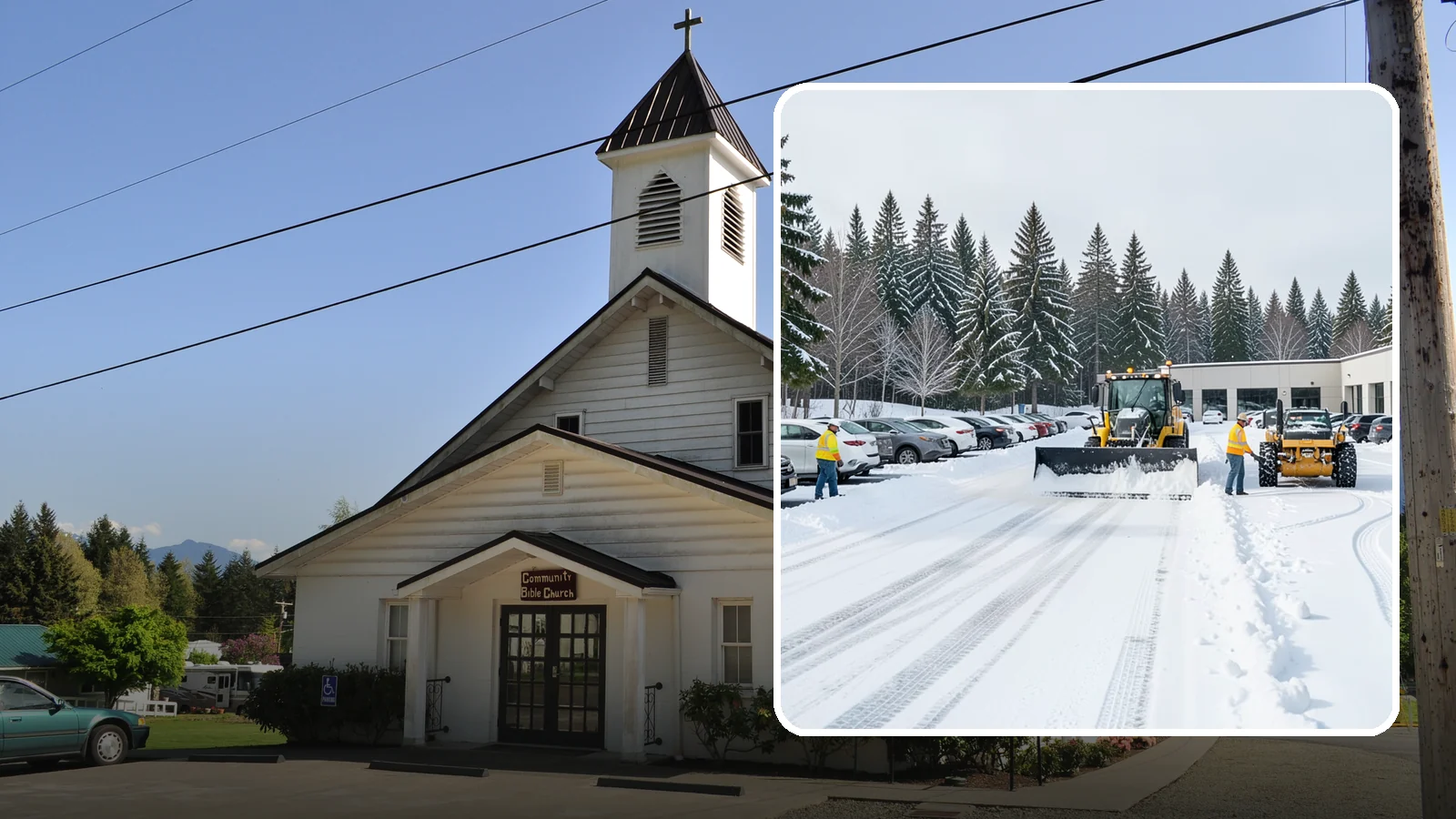 Car Dealership Parking Lot Snow Removal in Concrete, Skagit County, WA - We clear dealership lots and inventory rows so Western Washington shoppers browse and buy through winter weather.